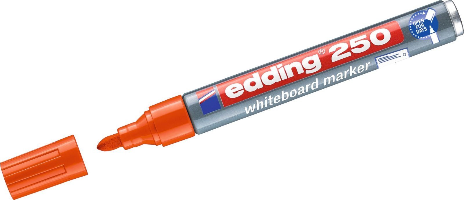 edding Whiteboard Marker Whiteboardmarker edding 250 nachfüllbar 1,5-3mm orange