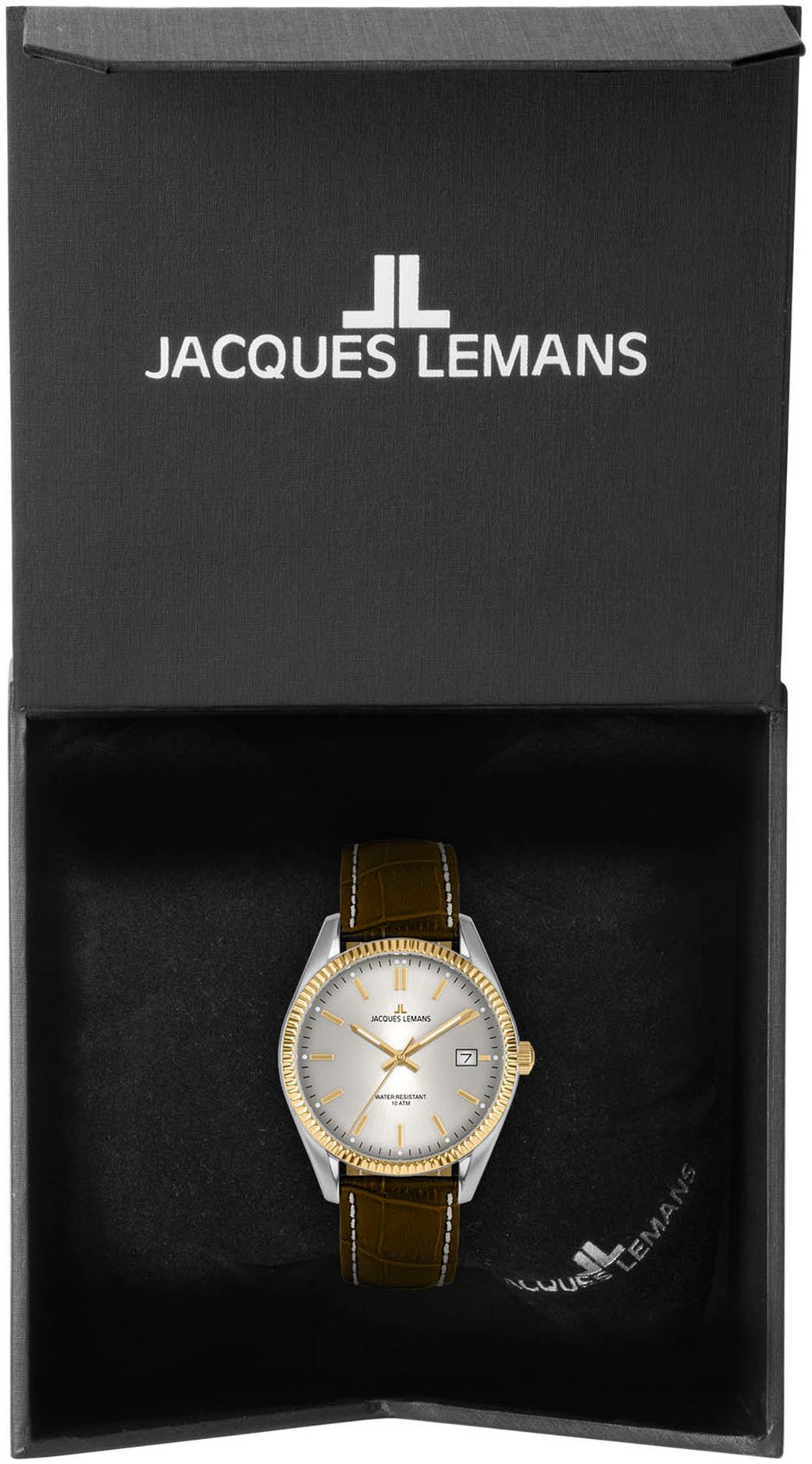Jacques Lemans Quarzuhr 50-4V, Armbanduhr, Damenuhr, günstig online kaufen