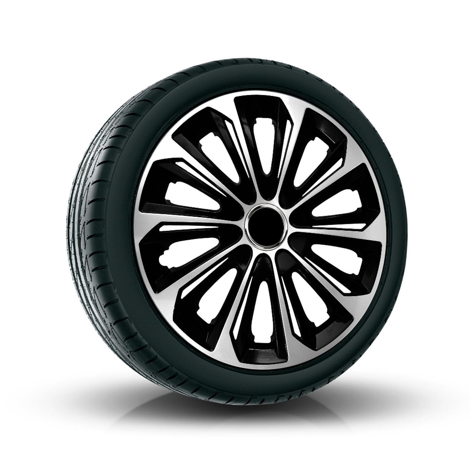 NRM Radkappen Extra Strong, 16 in Zoll, (4-St) 16" Radkappen Komplettset 4 Stück
