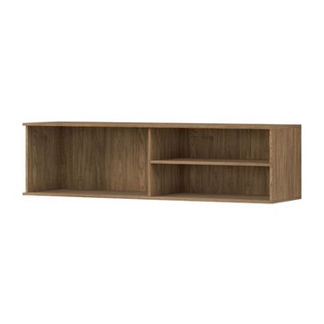 MOEBLO TV-Board Entia (Hängend Sideboard Wohnzimmer Kommode Schlafzimmer Komodenschrank Highboard, Eiche Artisan mit Lamellen), (HxTxB): 40x40x150 cm