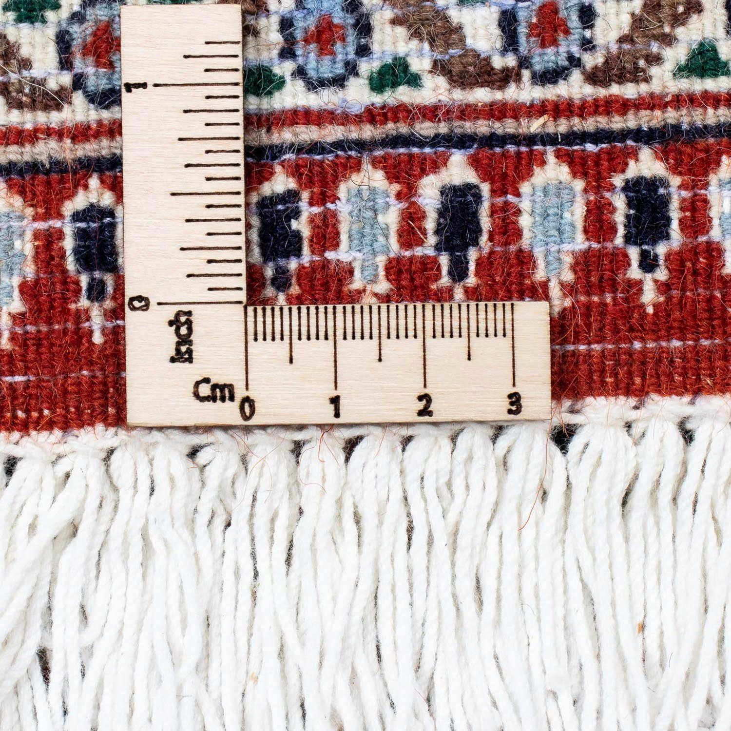 Wollteppich cm, mm, x morgenland, Handgeknüpft 10 Abadeh 121 rechteckig, Höhe: 76 Medaillon