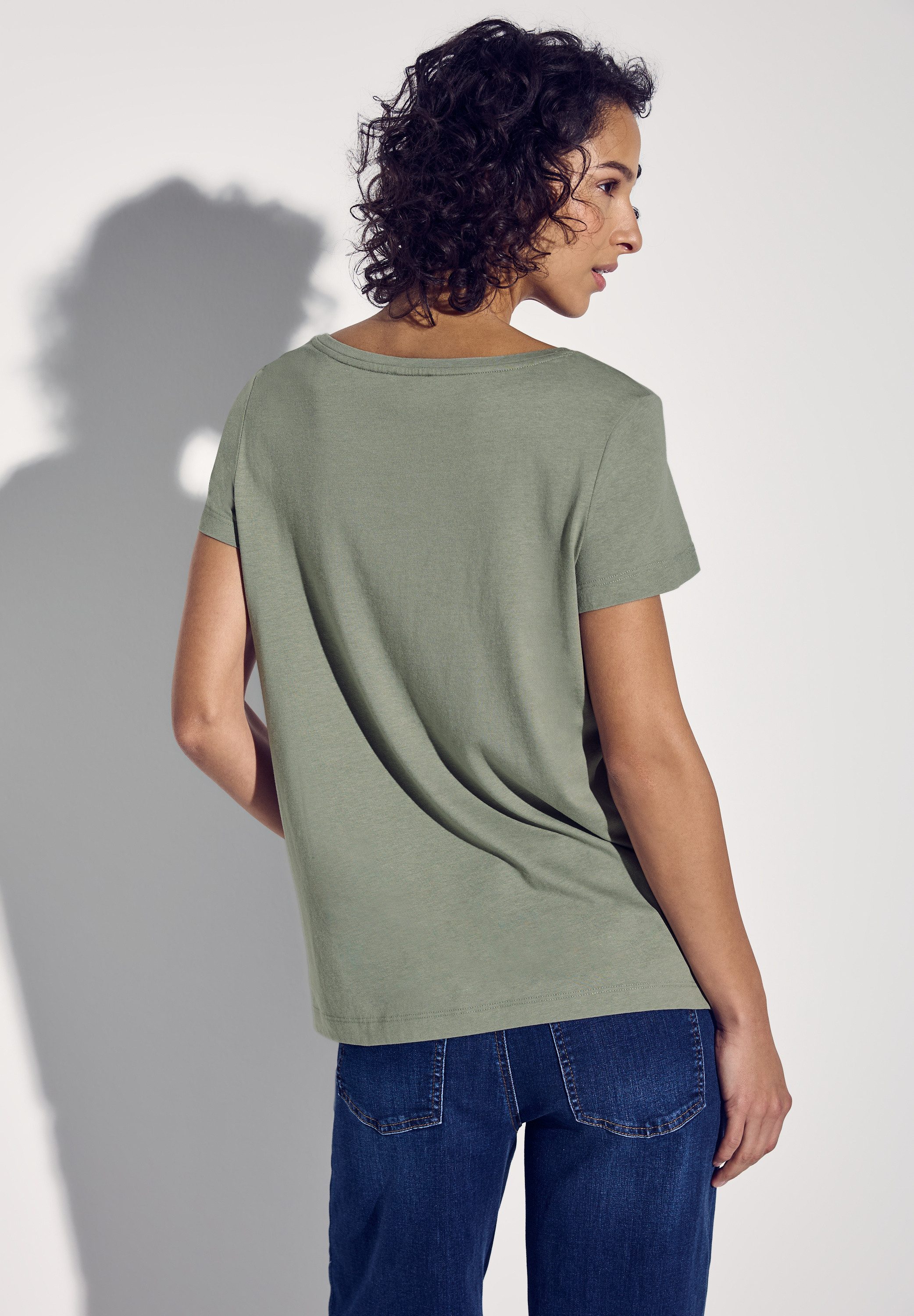 STREET ONE T-Shirt im soften Baumwoll-Mix