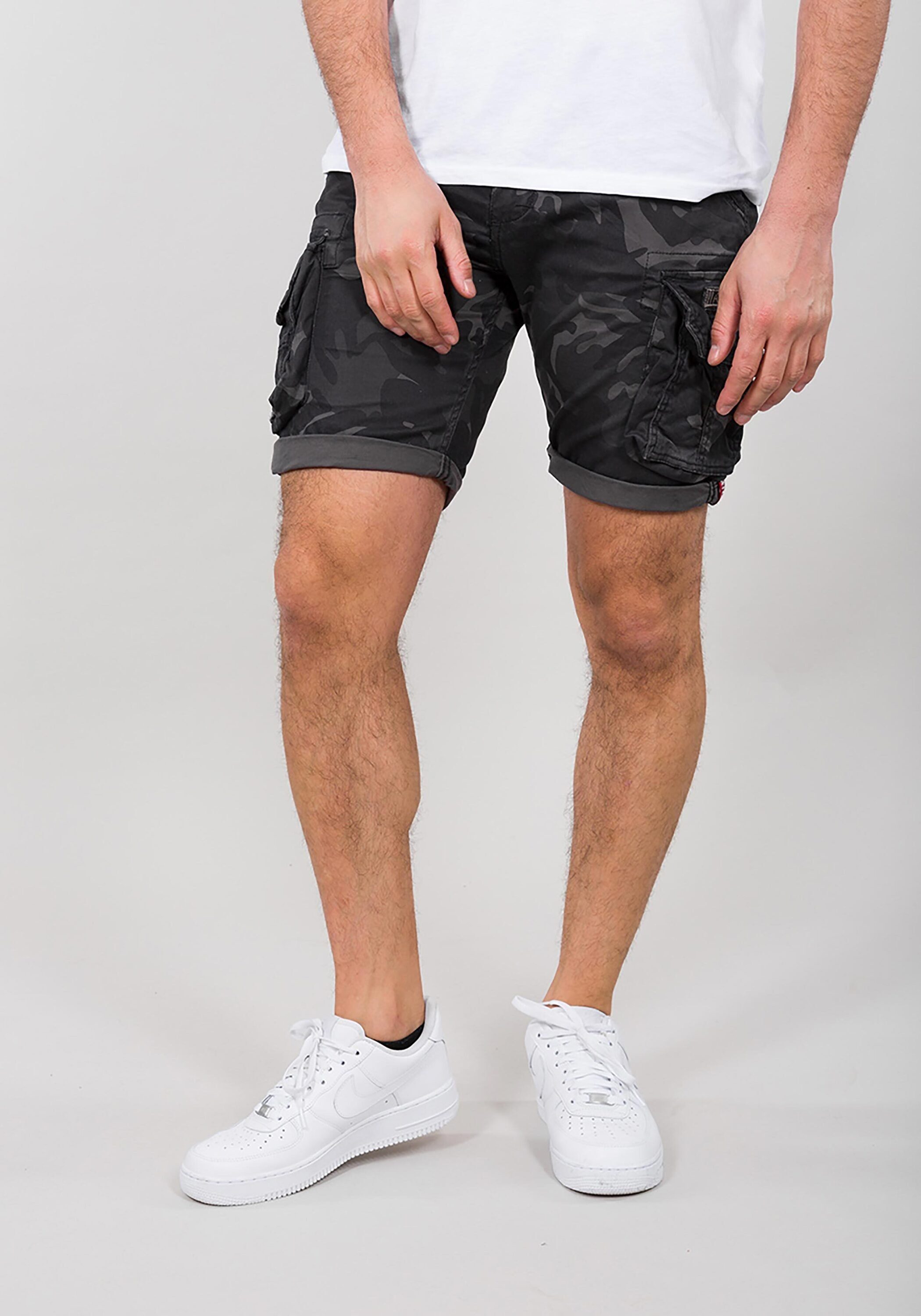 Short Shorts Men Crew Industries Shorts Alpha Alpha Camo Industries -