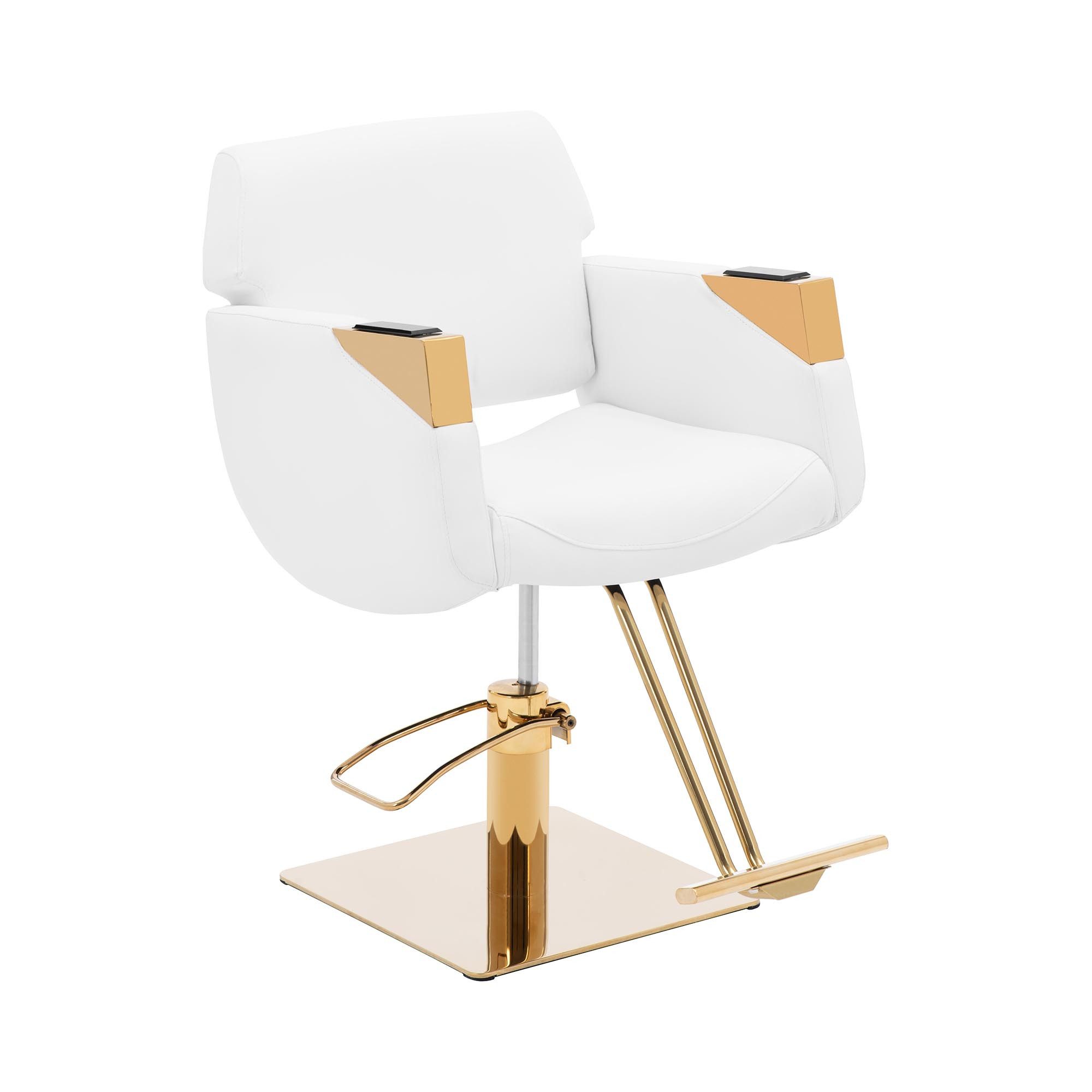 Physa Armlehnstuhl Friseurstuhl mit Fußstütze Barber-Stuhl 200 kg Penryn Wh günstig online kaufen