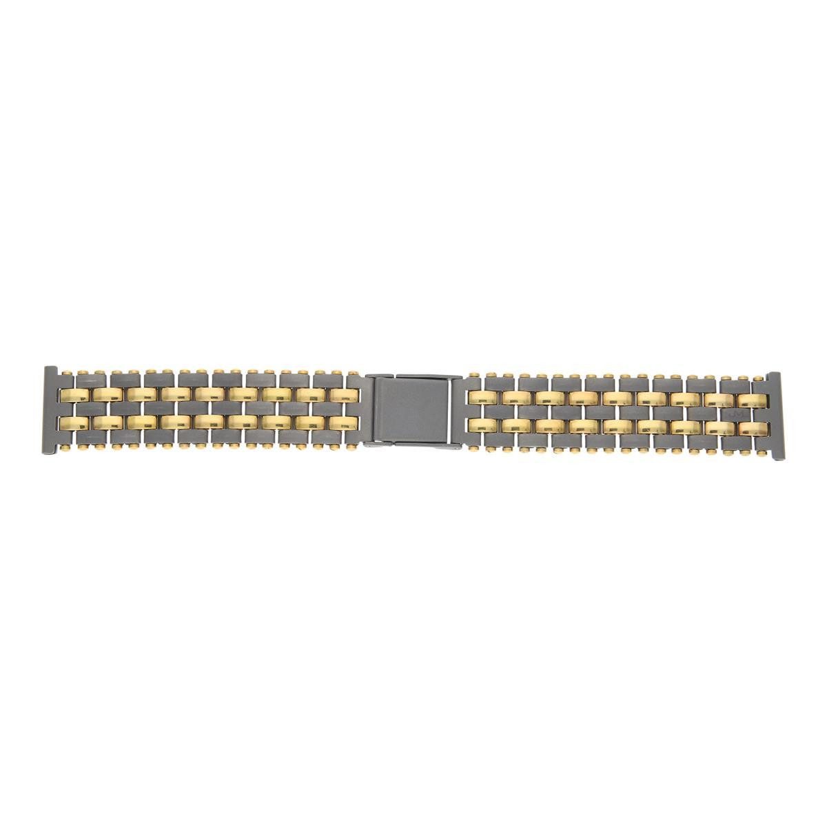 JuwelmaLux Uhrenarmband JuwelmaLux Uhrenband Titan PVD Beschichtet JL30-10-5081