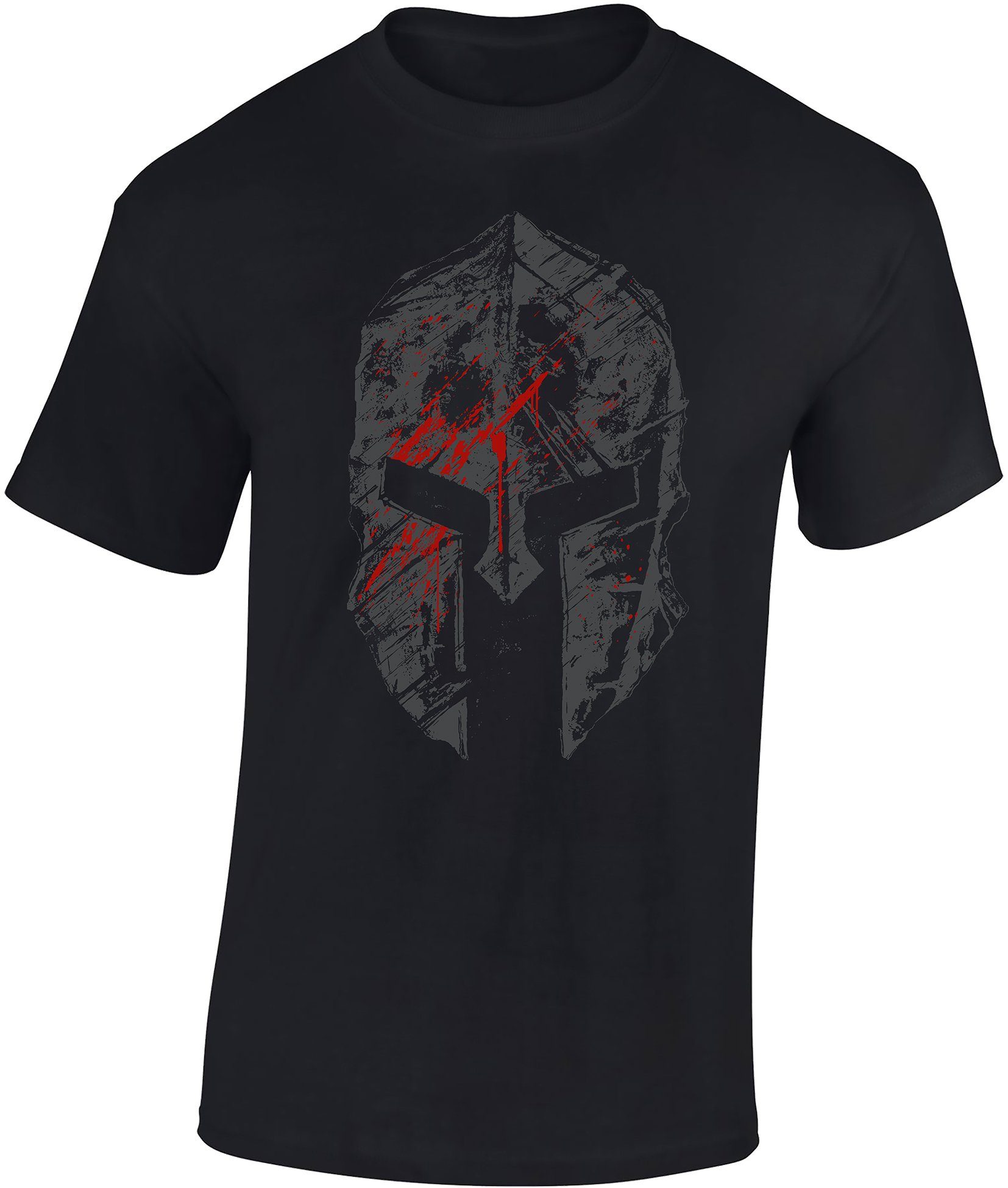 Print-Shirt Sparta T-Shirt: "Phalanx Helm"