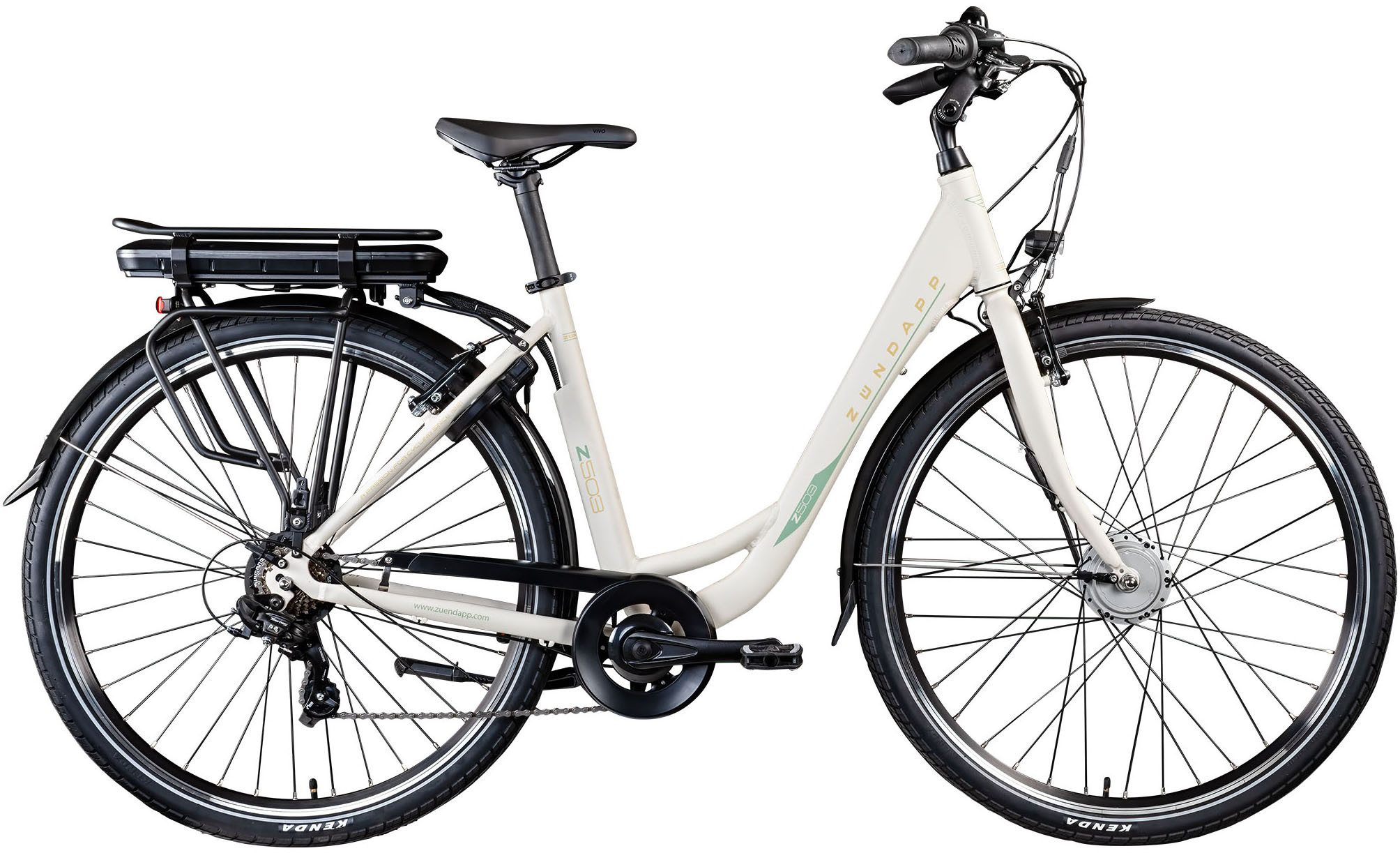 Zündapp E-Bike Cityrad Z503, 7 Gang Shimano Tourney Schaltwerk, Kettenschaltung, Frontmotor, 536 Wh