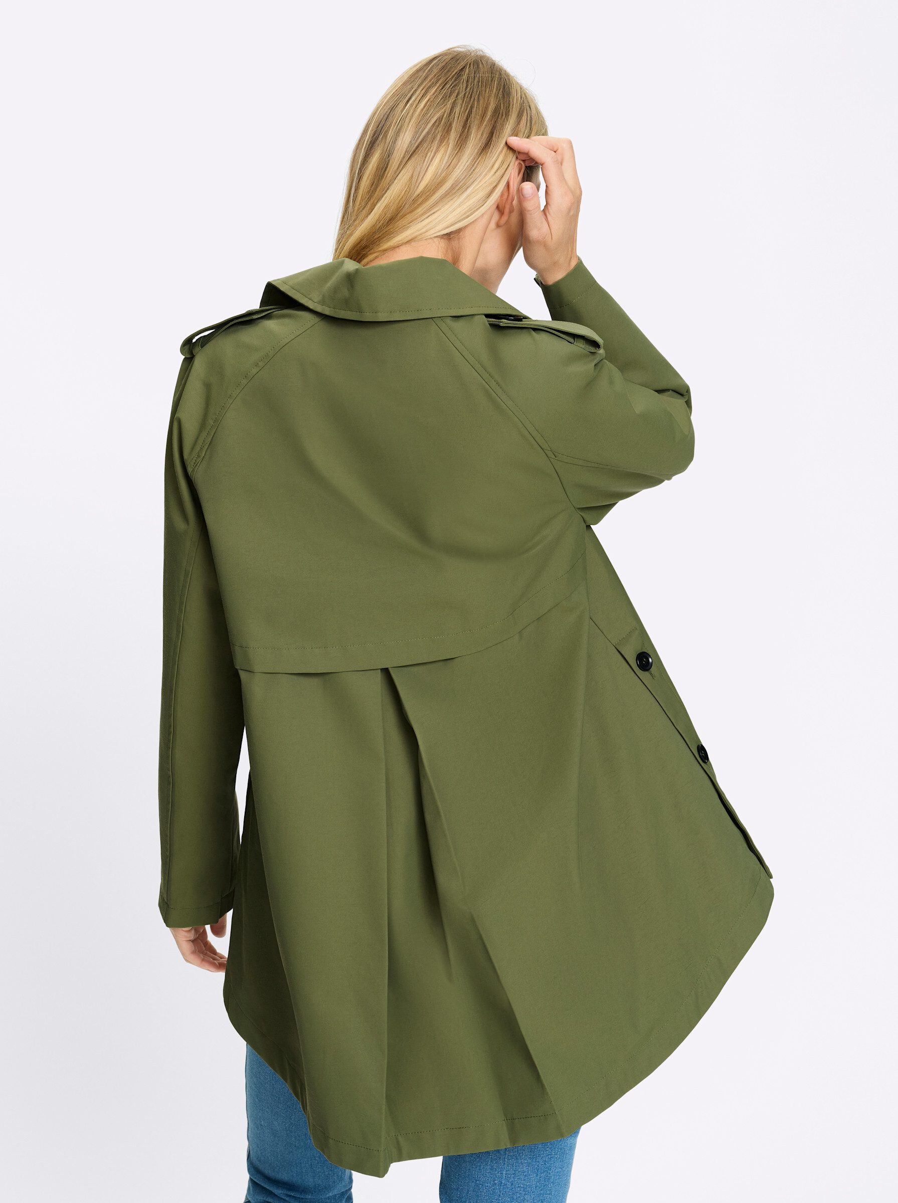 heine Allwetterjacke Trenchjacke Langarm
