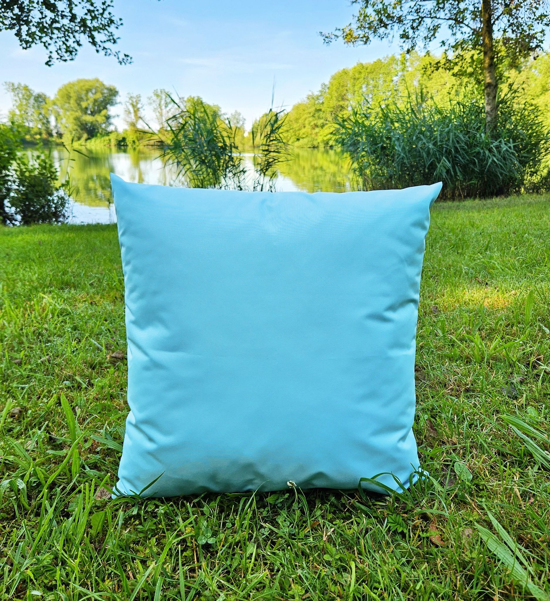 JACK Dekokissen 60x60cm Outdoor Lounge Kissen inkl. XXL Füllung, starke Füllung, strapazierfähig, wasserabweisend, In- und Outdoor