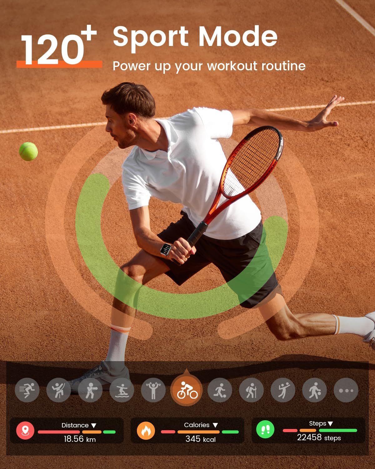 BANLVS Herren's und Damen's Telefonfunktion 5ATM wasserdicht Smartwatch (1,85 Zoll, Android/iOS), Perfekt als Geschenk für Ihre Liebsten – modern und nützlich!, mit 120+ Sportmodi, Herzfrequenz, SpO2, Blutdruck premium uhr