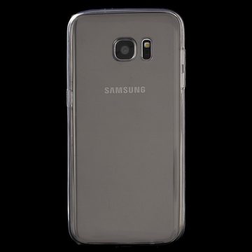 König Design Handyhülle Samsung Galaxy S7 Edge, Samsung Galaxy S7 Edge Handyhülle Backcover Transparent