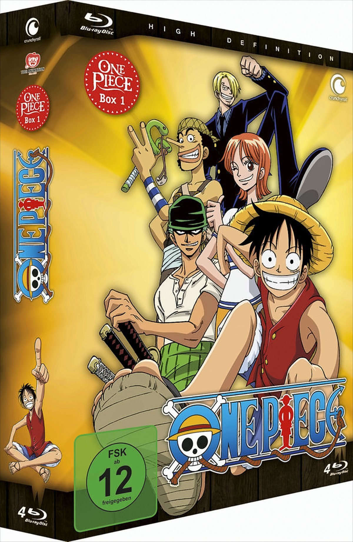 Blu-ray One Piece - Die TV-Serie - Blu-ray Box 1 [4 BRs]