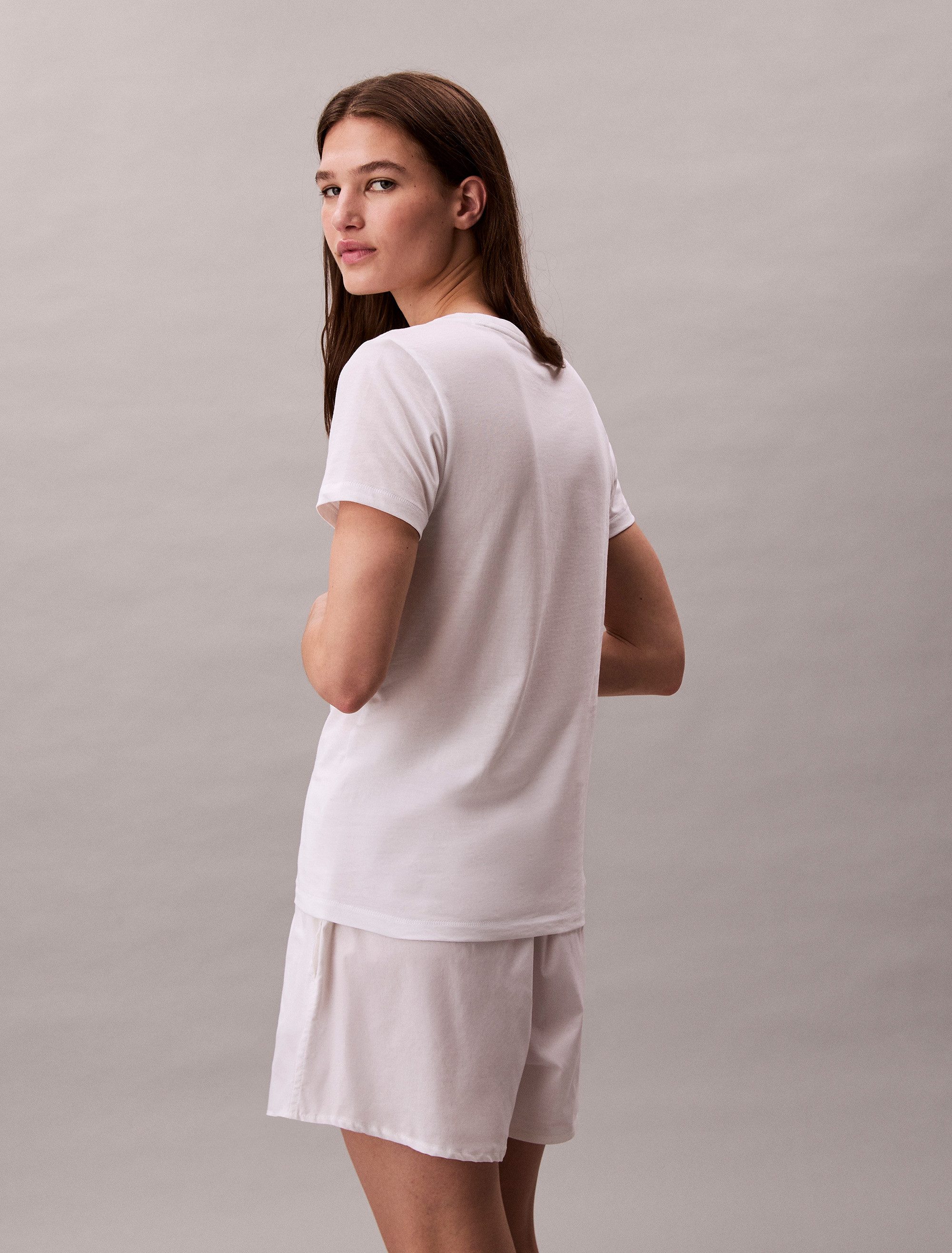 Calvin Klein Underwear T-Shirt COTTON TEE 3PK (Packung, 3er-Pack) Mit Rundhalsausschnitt