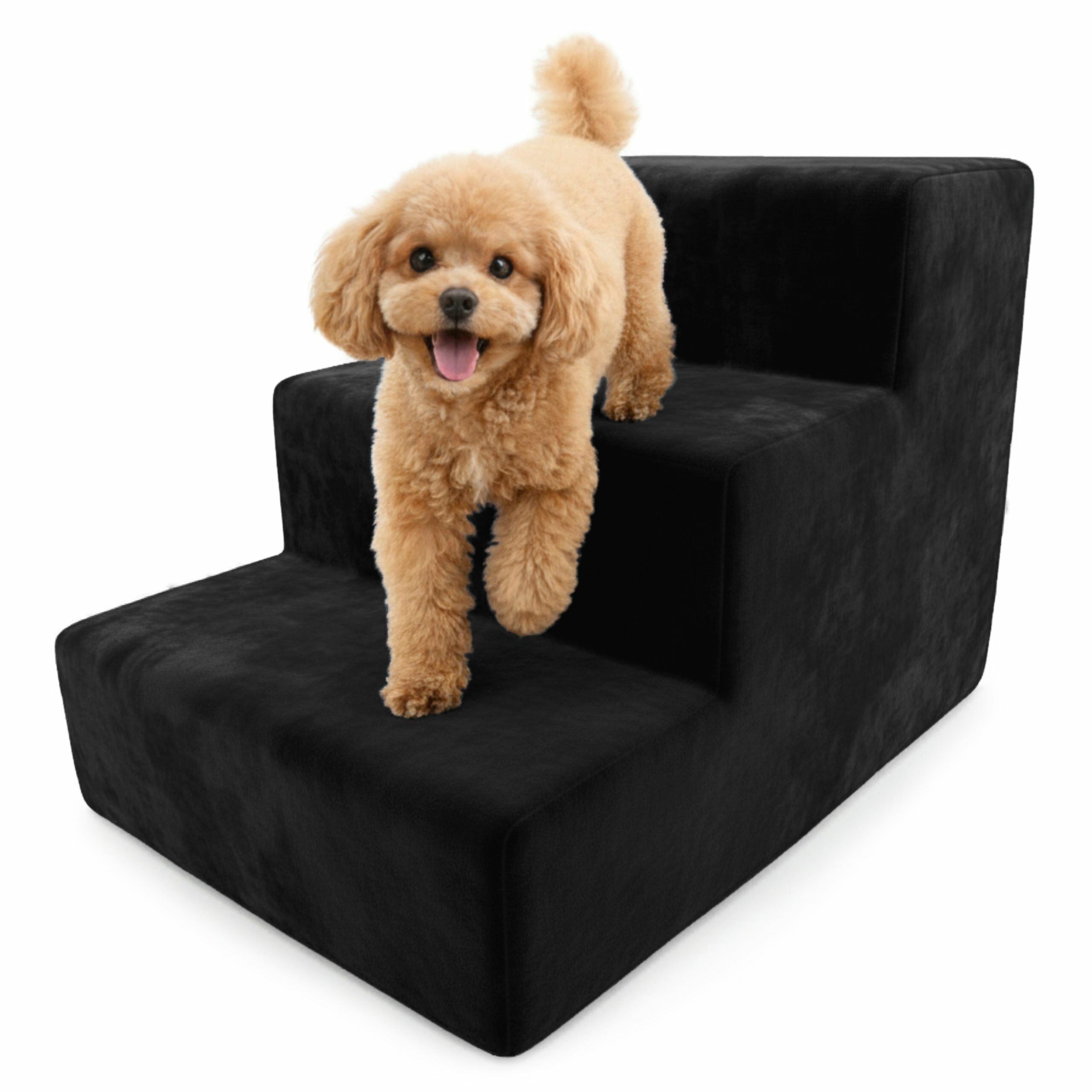 Muralo Haustiertreppe für Kleine Hunde (Packung, 1-St), Belastbar bis 17 kg, Waschbar, Rutschfest