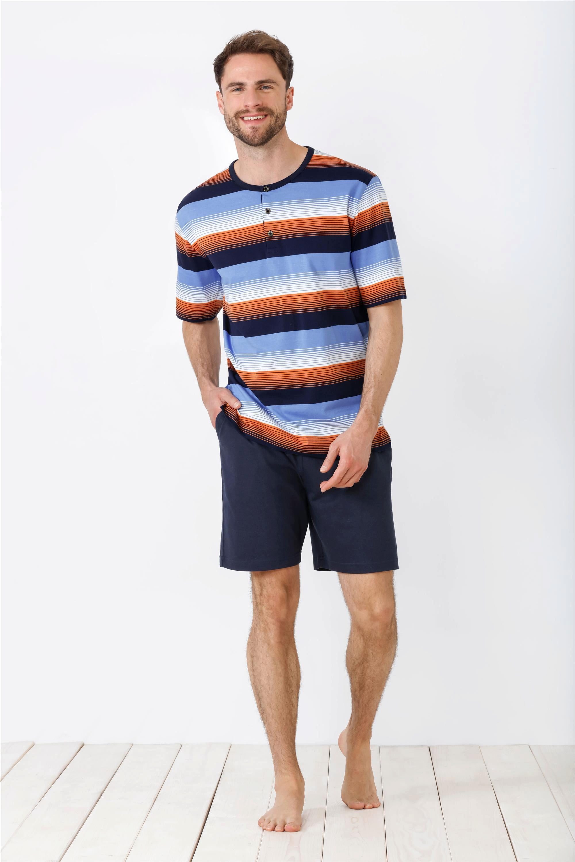 Hajo 5-Pocket-Hose Herren Shorty, Premium Cotton günstig online kaufen