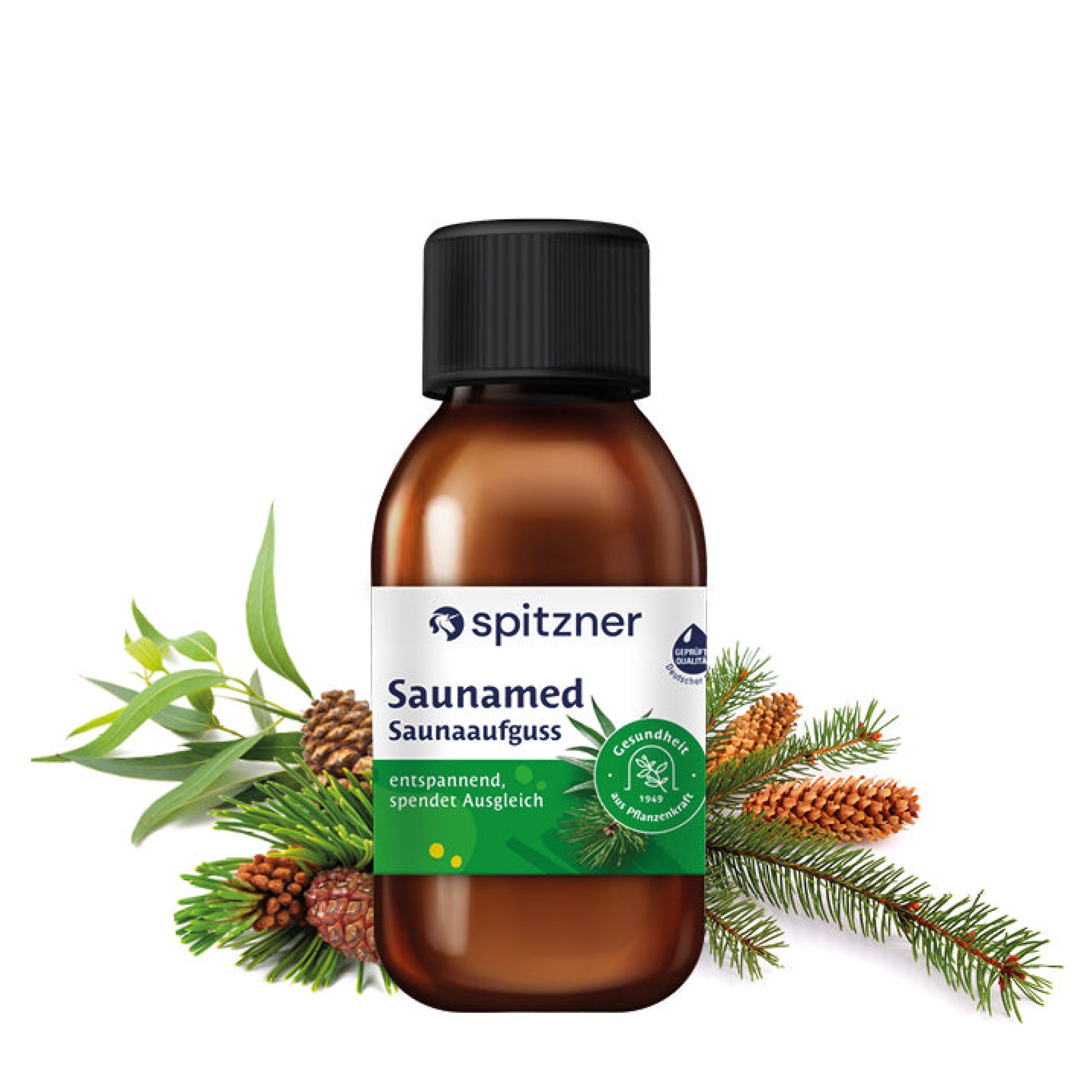 Spitzner Aufgusskonzentrat Spitzner Saunaaufguss Saunamed 125 ml Hydro Sauna Aufguss
