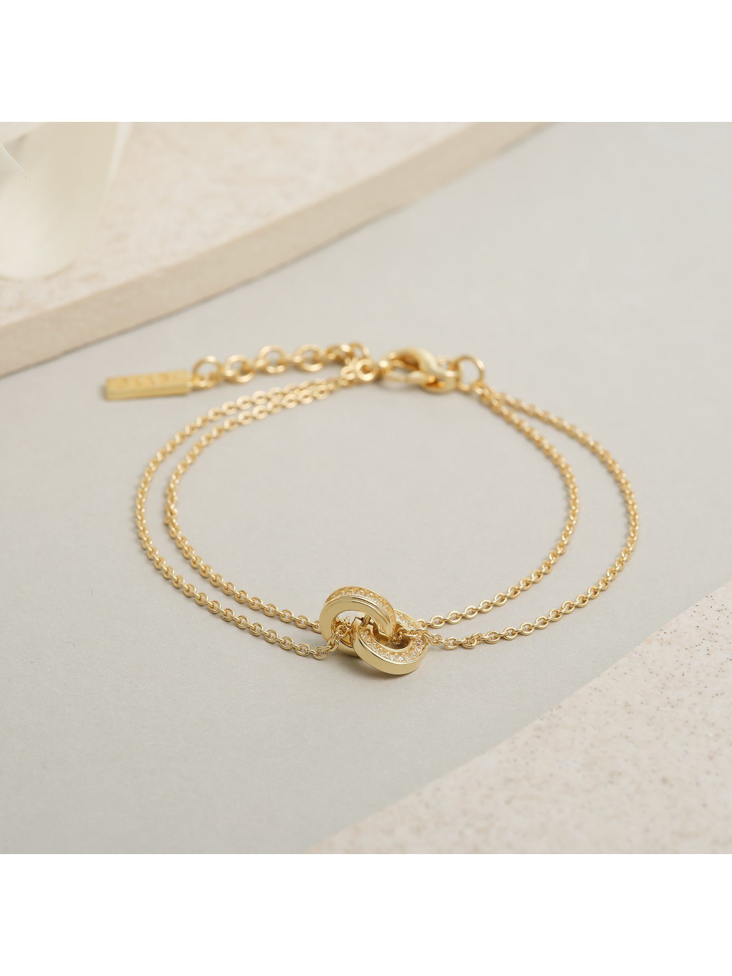 JETTE Armband JETTE Damen-Armband 925er Silber 27 Zirkonia, COSMOPOLITAN