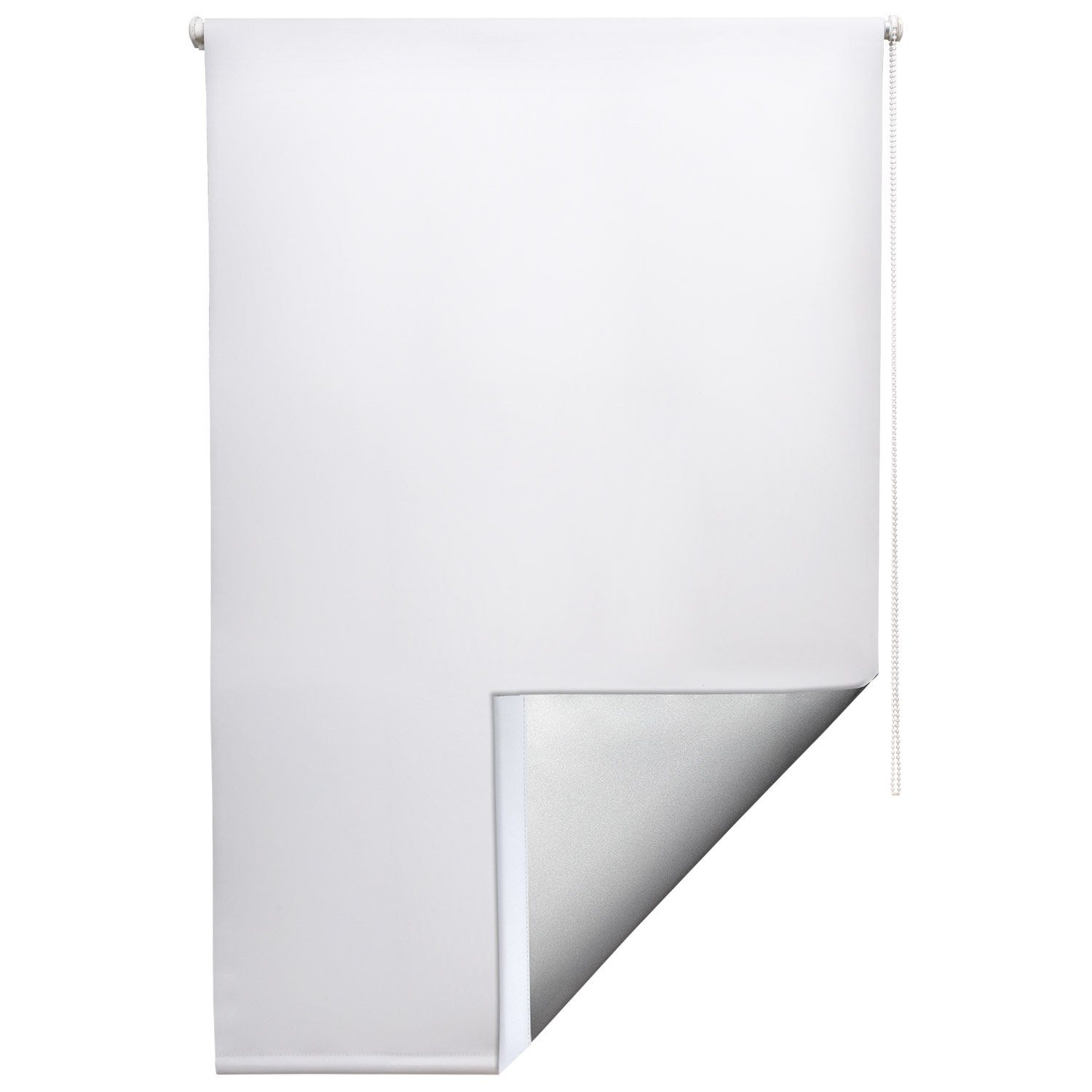 Rollo Thermorollo SolReflect T42, 40x160cm, Weiß, Verdunkelung, Sol Royal, Rollos für Fenster ohne Bohren mit Thermobeschichtung Wärmeschutz