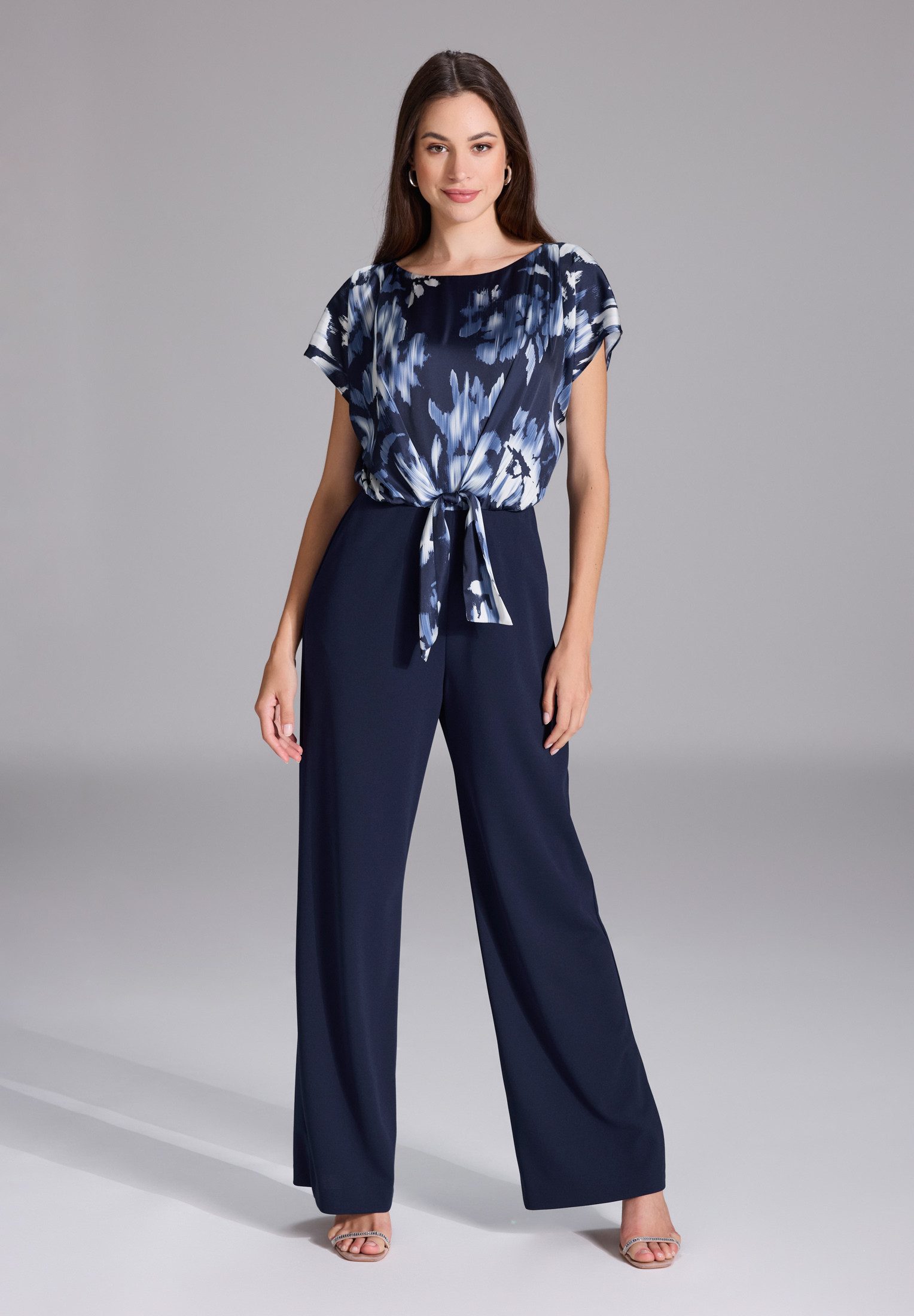 SWING Jumpsuit Oberteil in lockerer Passform