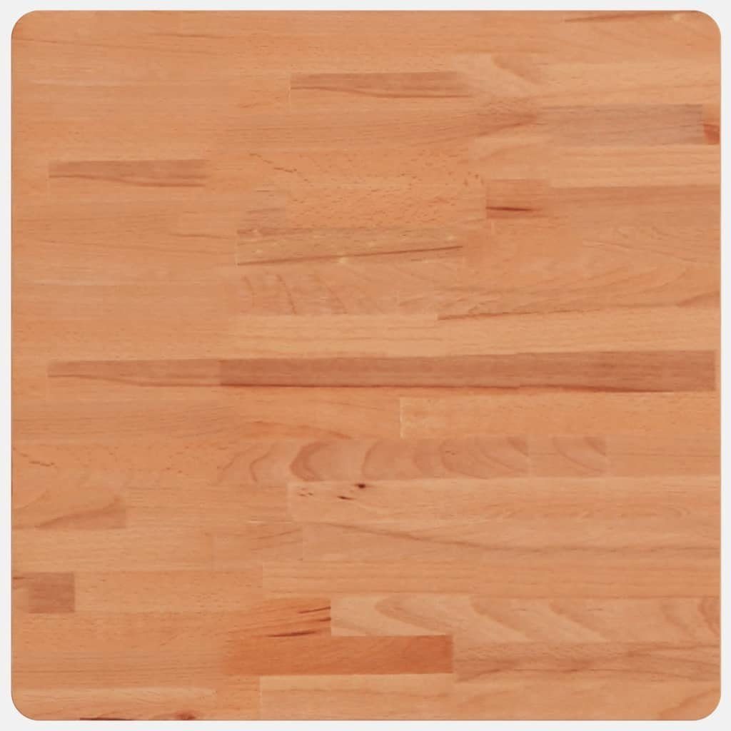 Quadratisch Buche cm furnicato 50x50x2,5 Tischplatte Massivholz