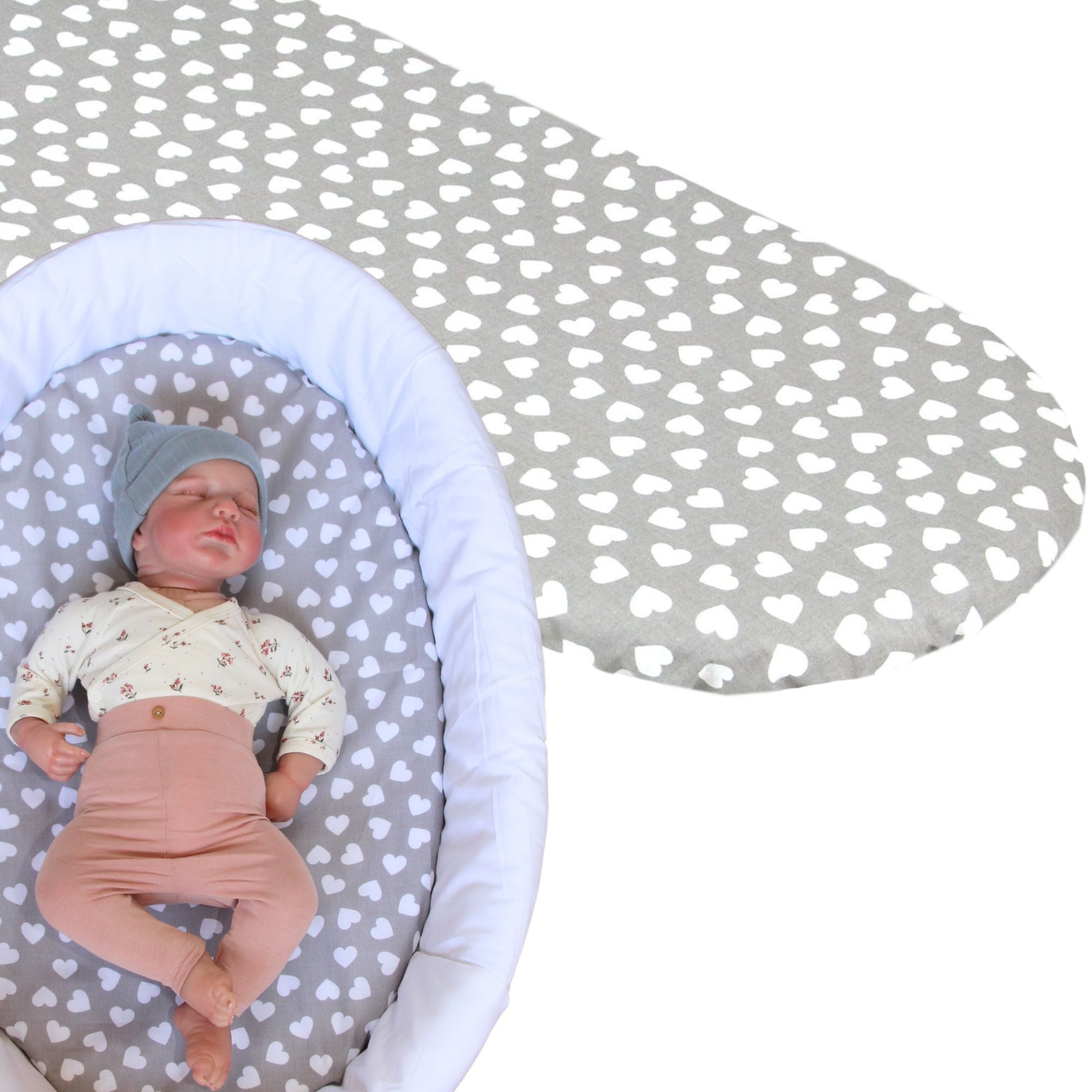 BabyLux Spannbettlaken BABYLUX Spannbettlaken Kinderwagen Baby Spannbetttuc günstig online kaufen