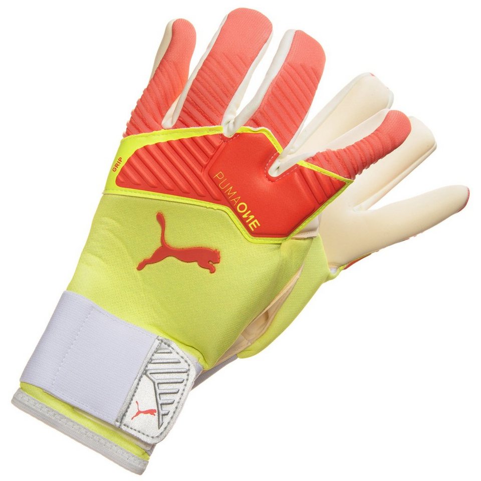 Puma Torwarthandschuhe One Protect 3 Schwarz Rot Weiss Kinder Www Unisportstore At