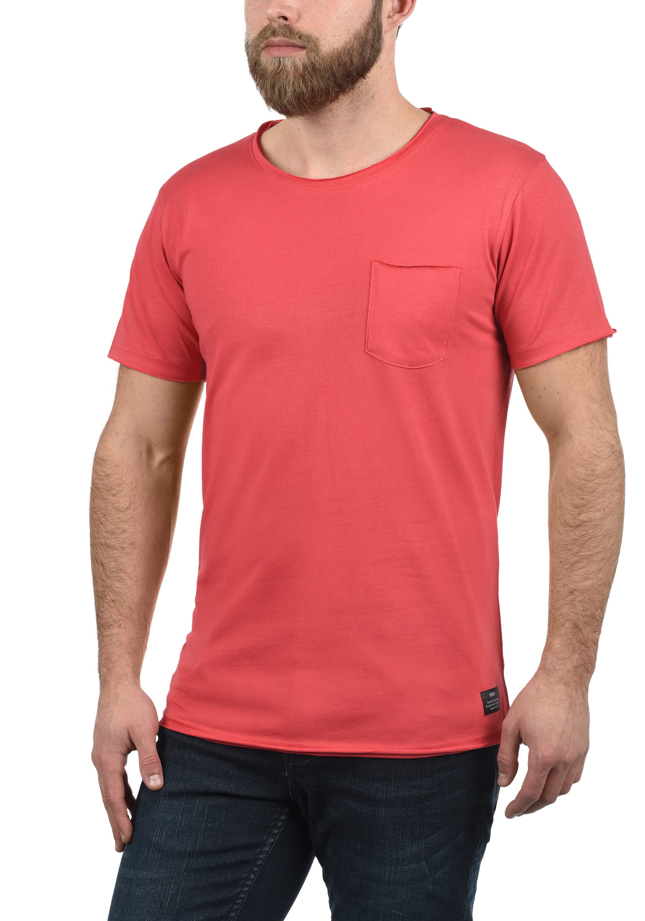 !Solid Rundhalsshirt SDAndrej Kurzarmshirt mit Brusttasche