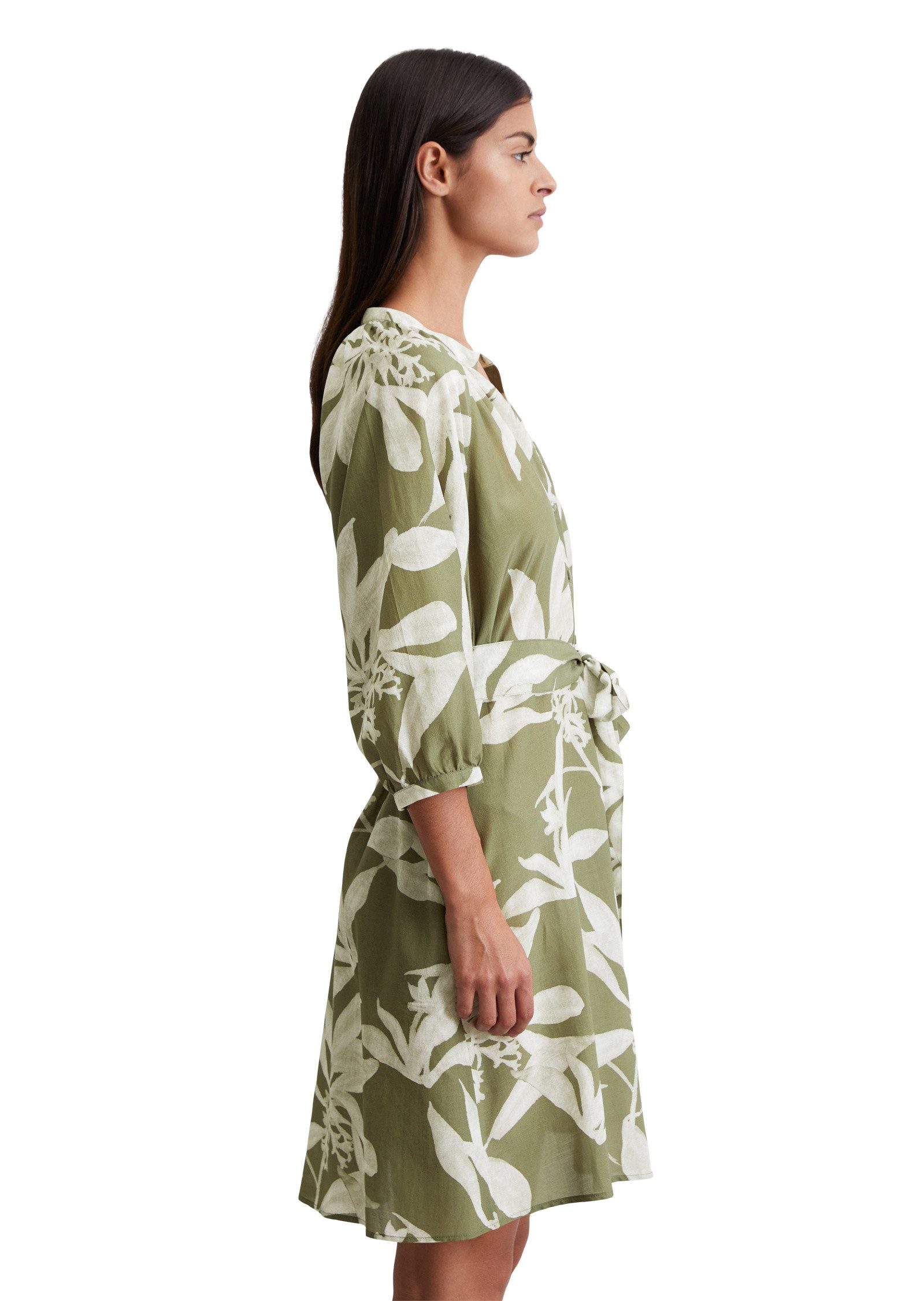 Marc O'Polo Druckkleid aus Organic-Cotton-Viskose-Mix günstig online kaufen