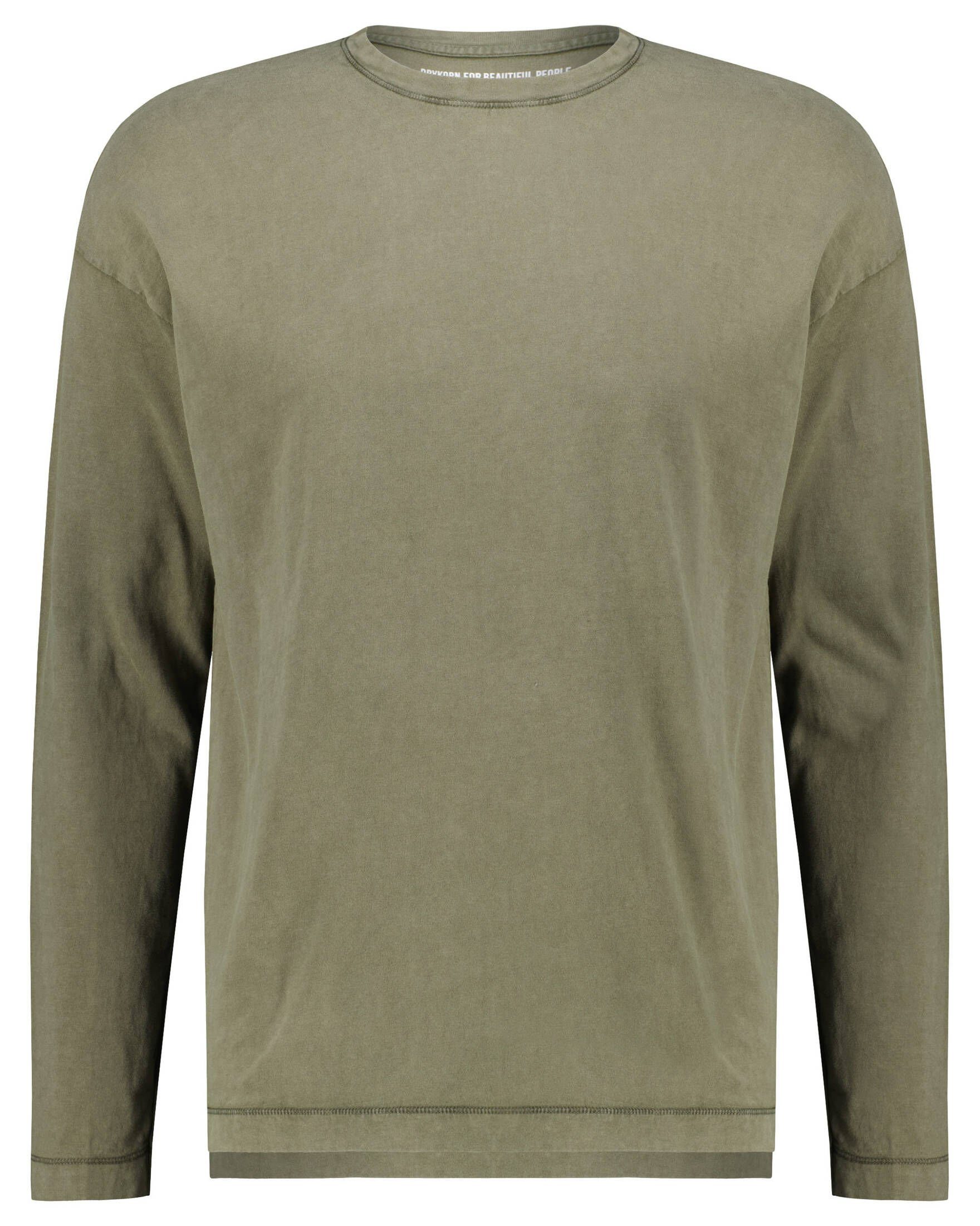 Drykorn T-Shirt Herren T-Shirt NOVAK (1-tlg) oliv (45)