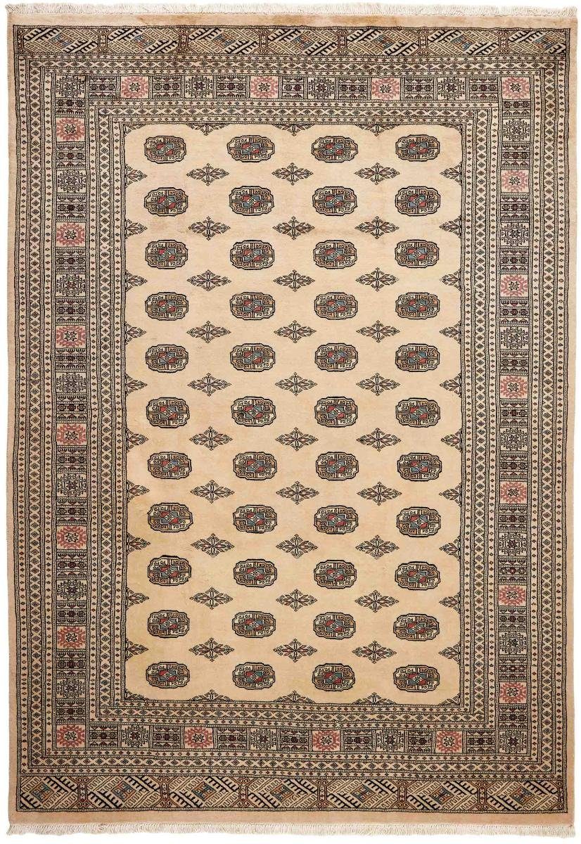 Orientteppich Pakistan Buchara 2ply 202x296 Handgeknüpfter Orientteppich, Nain Trading, rechteckig, Höhe: 8 mm
