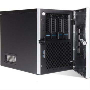 TERRA TERRA MINISERVER G5 - 3 - Ohne Betriebssystem Home-Server, Ohne Betriebssystem, Intel Xeon, 16 GB, RAID 1