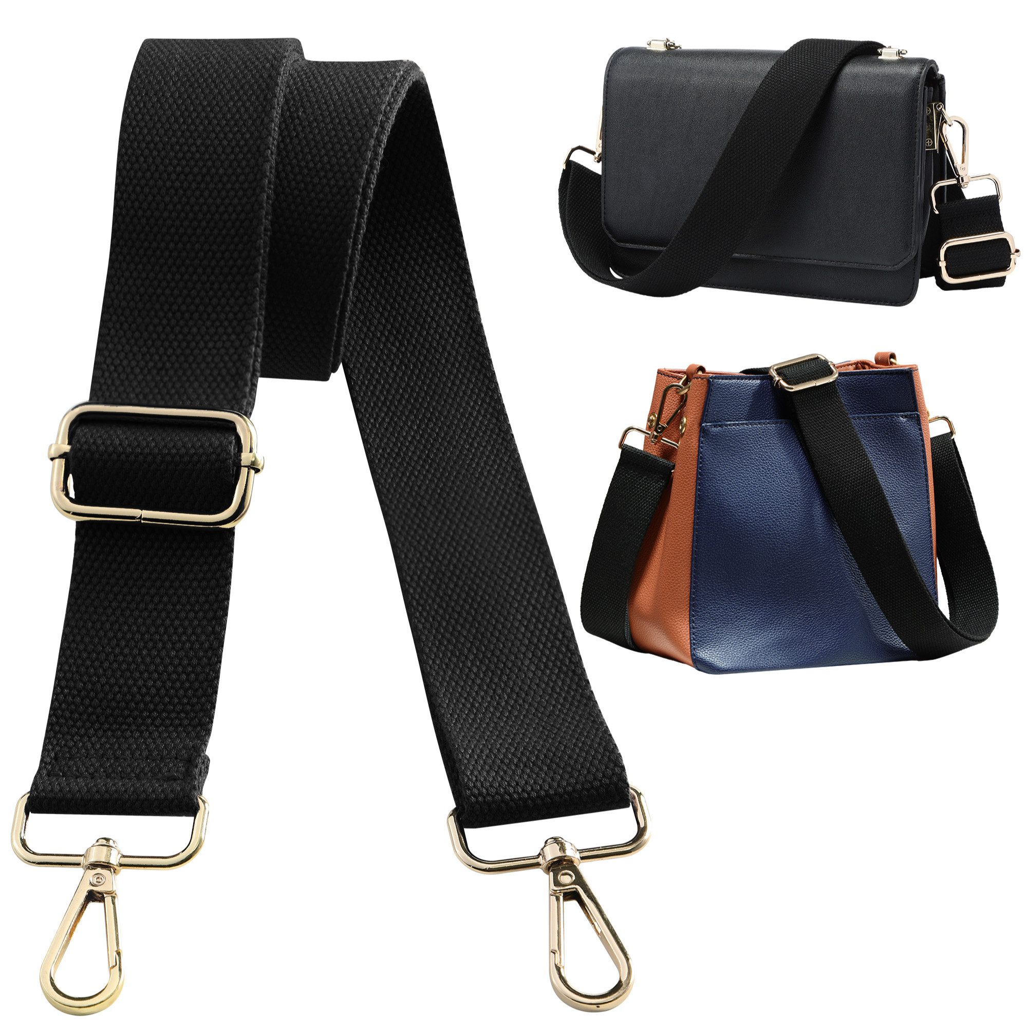 Navaris Trageriemen Handtaschengurt 75-138cm - Tragegurt für Handtasche - Taschengurt Gurt, (1-tlg)