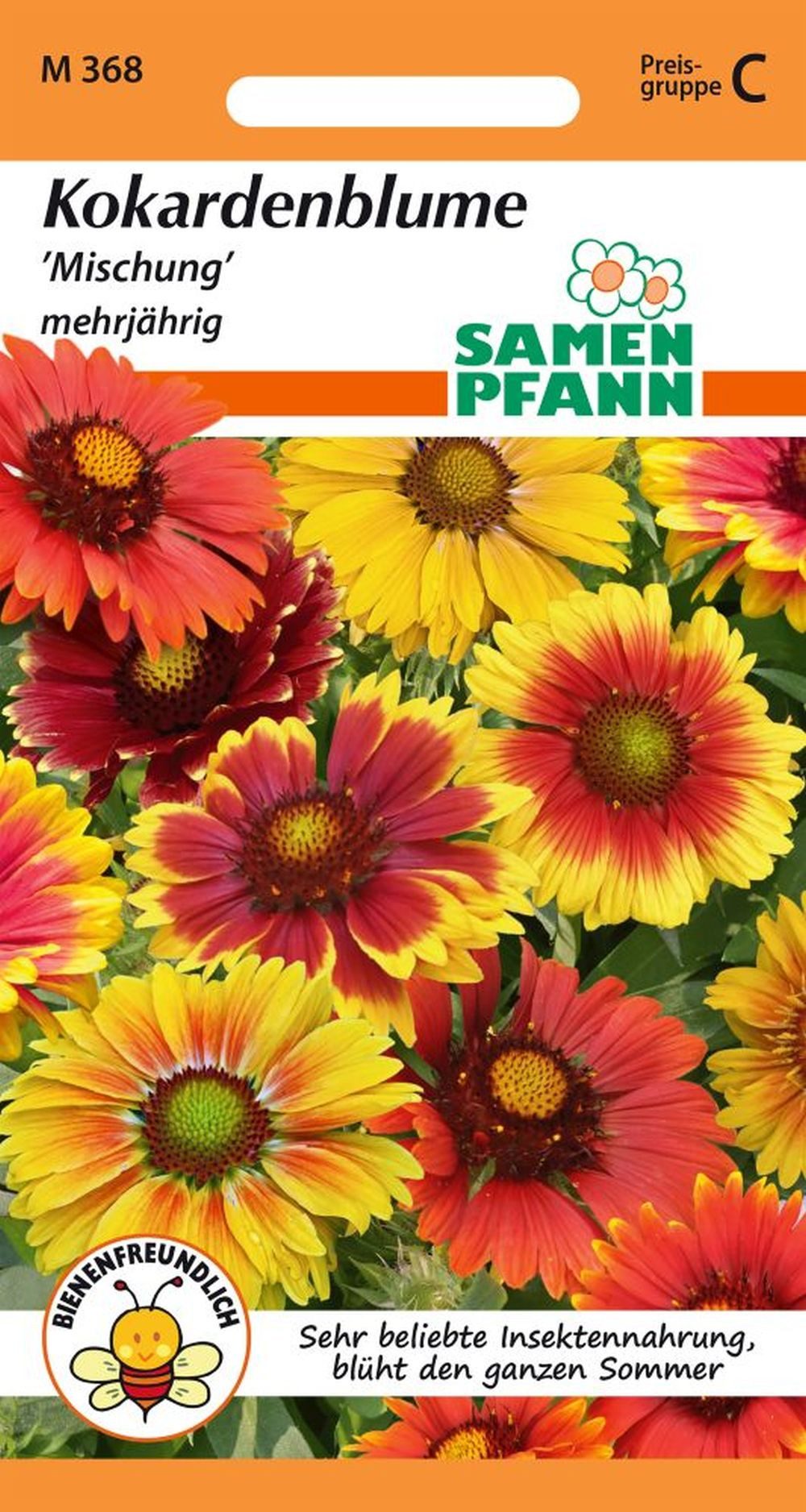 SAMEN PFANN Blumensamen Kokardenblume (Gaillardia), Mischung - Saatgut Samen, Gaillardia aristata