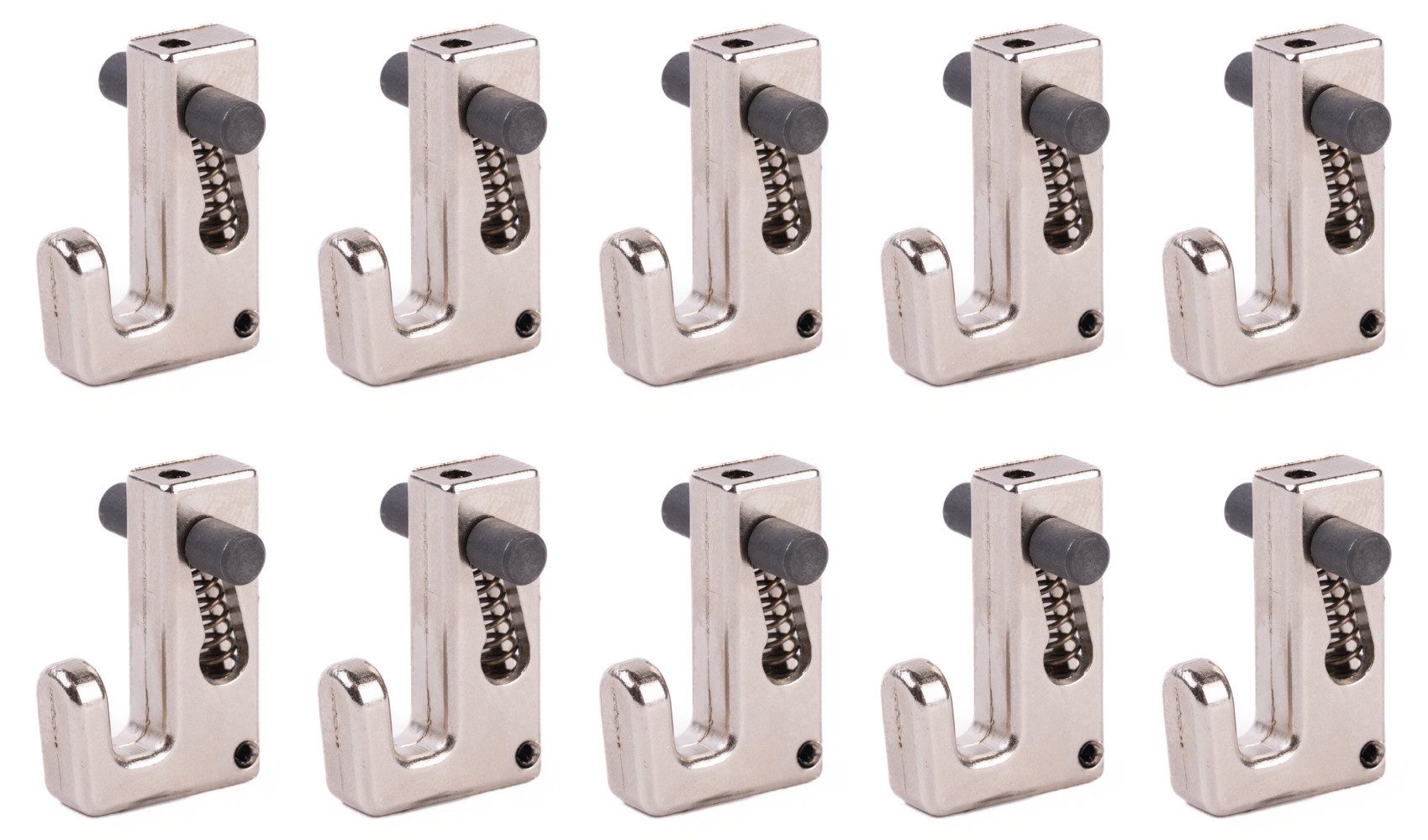 SOFT-RAIL Seilhaken Verstellbarer Bilderhaken Mini-Magic, für Galerieschienen & Bilderschienen, (Set, 10-St), Zubehör