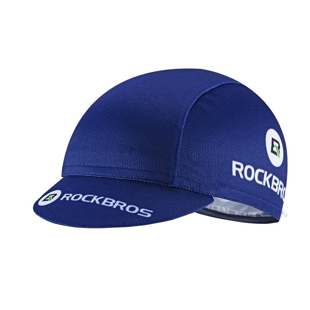ROCKBROS Unterhelmmütze Fahrrad Kappe Fahrradmütze UV-Schutz für Damen Herren (1-St) Sport Hut Atmungsaktiv Anti-Schweiß 53-62 cm