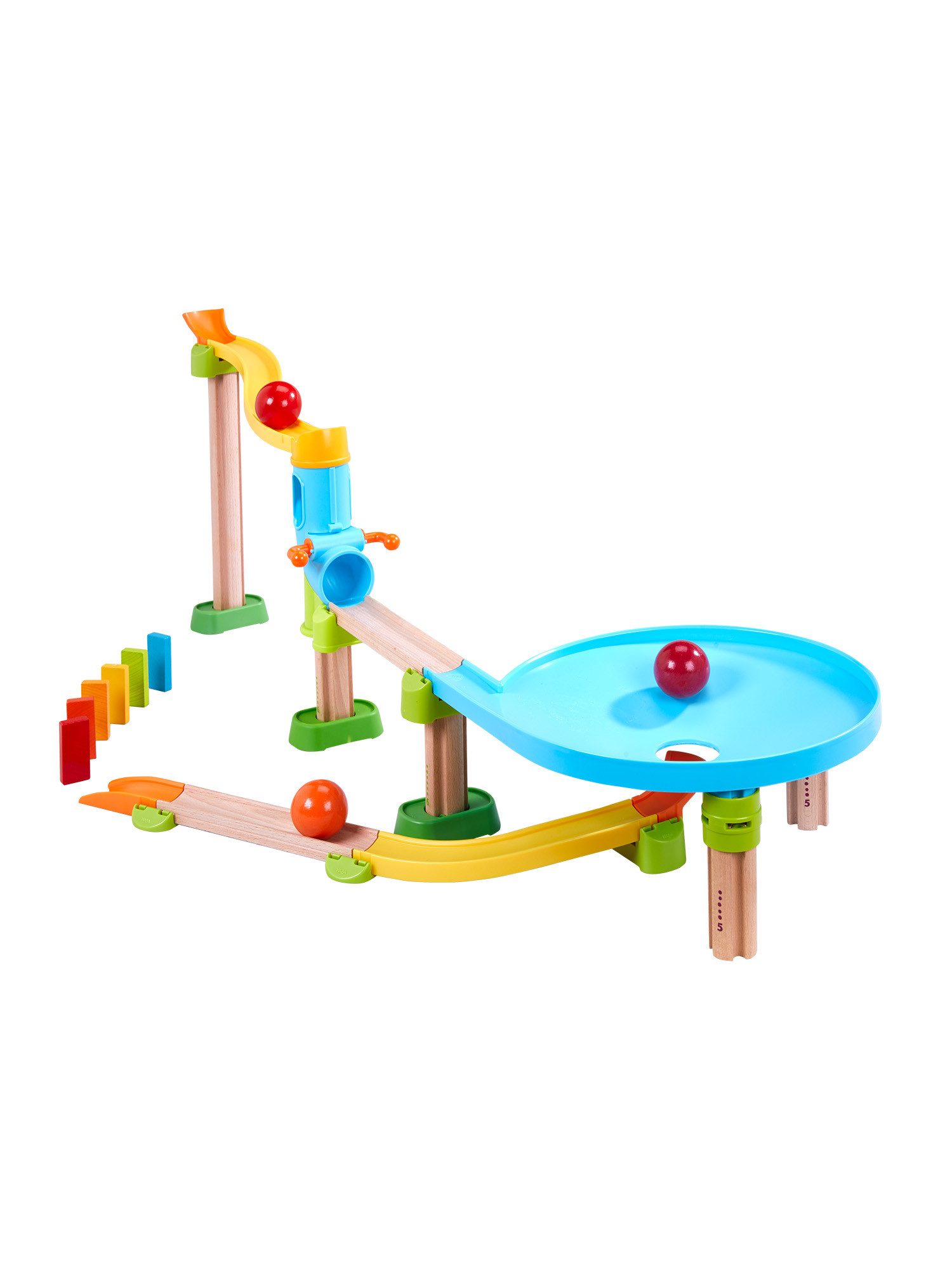 Haba Kugelbahn Kullerbü – Kugelbahn Kugel-Stau, unisex neutral – Bild 5 von 5