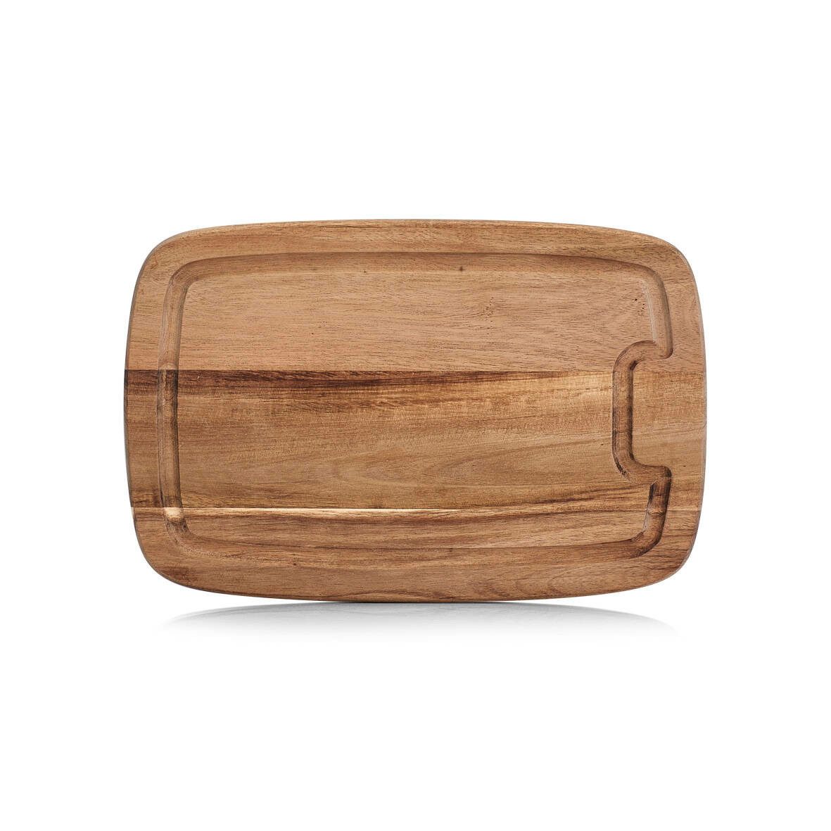 Zeller Present Schneidebrett Schneidebrett aus Akazienholz, 32 x 21 cm, Holz, (Küchenbrett)