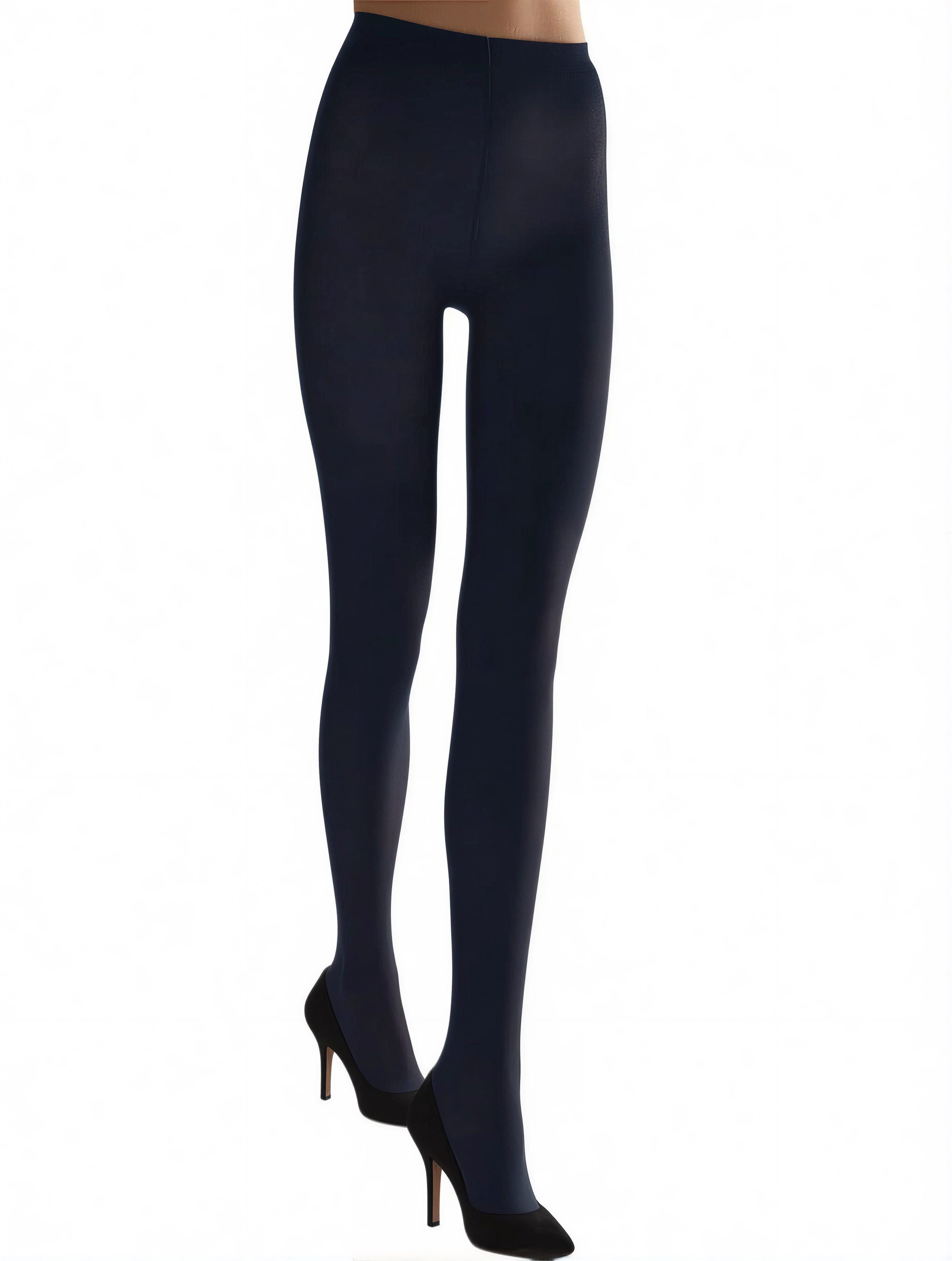 Wolford Feinstrumpfhose Damen Satin Opaque Tights 50 DEN 50 DEN (Packung 1 St) mit dezentem Glanz