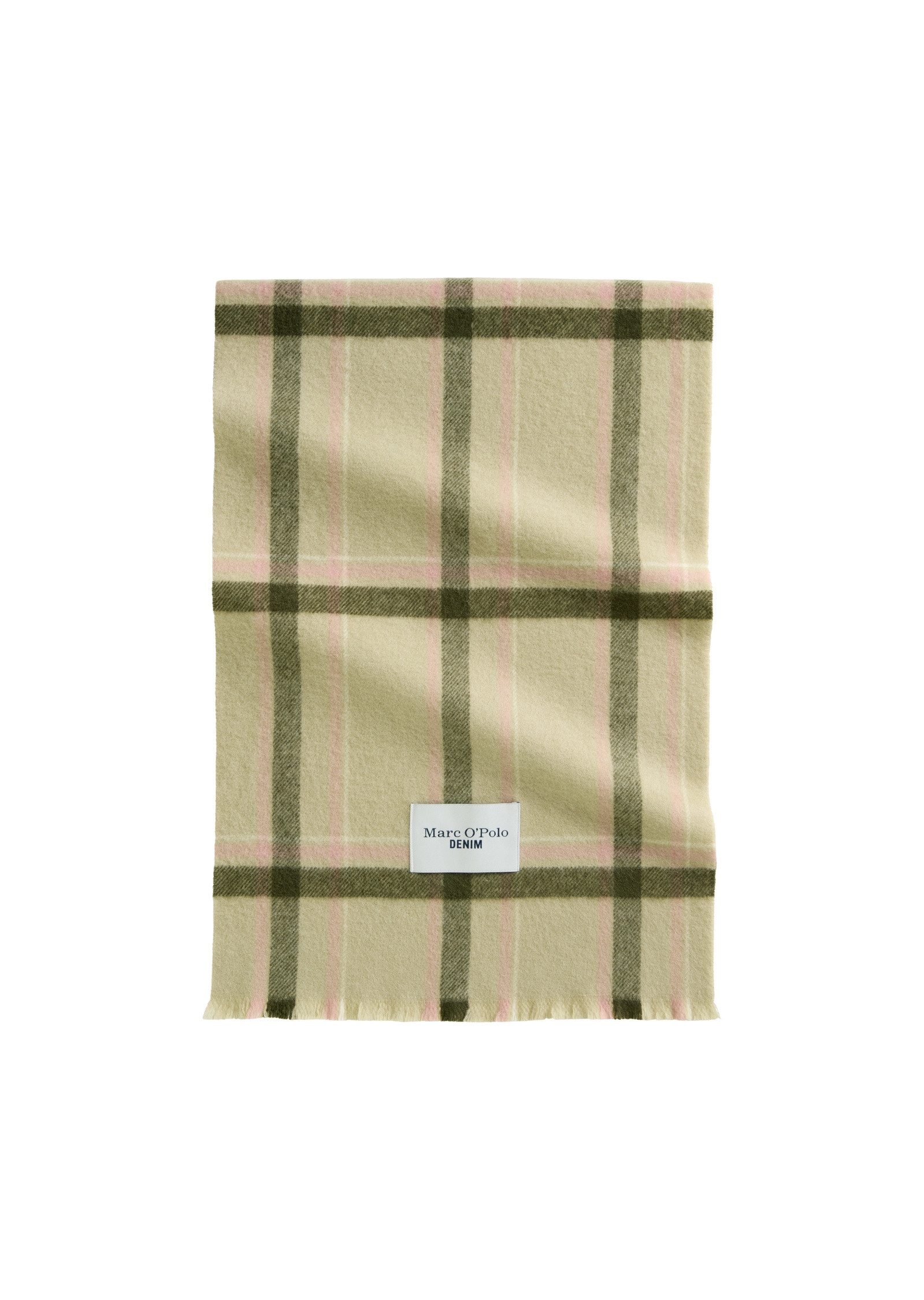 Marc O'Polo DENIM Wollschal mit Karomuster