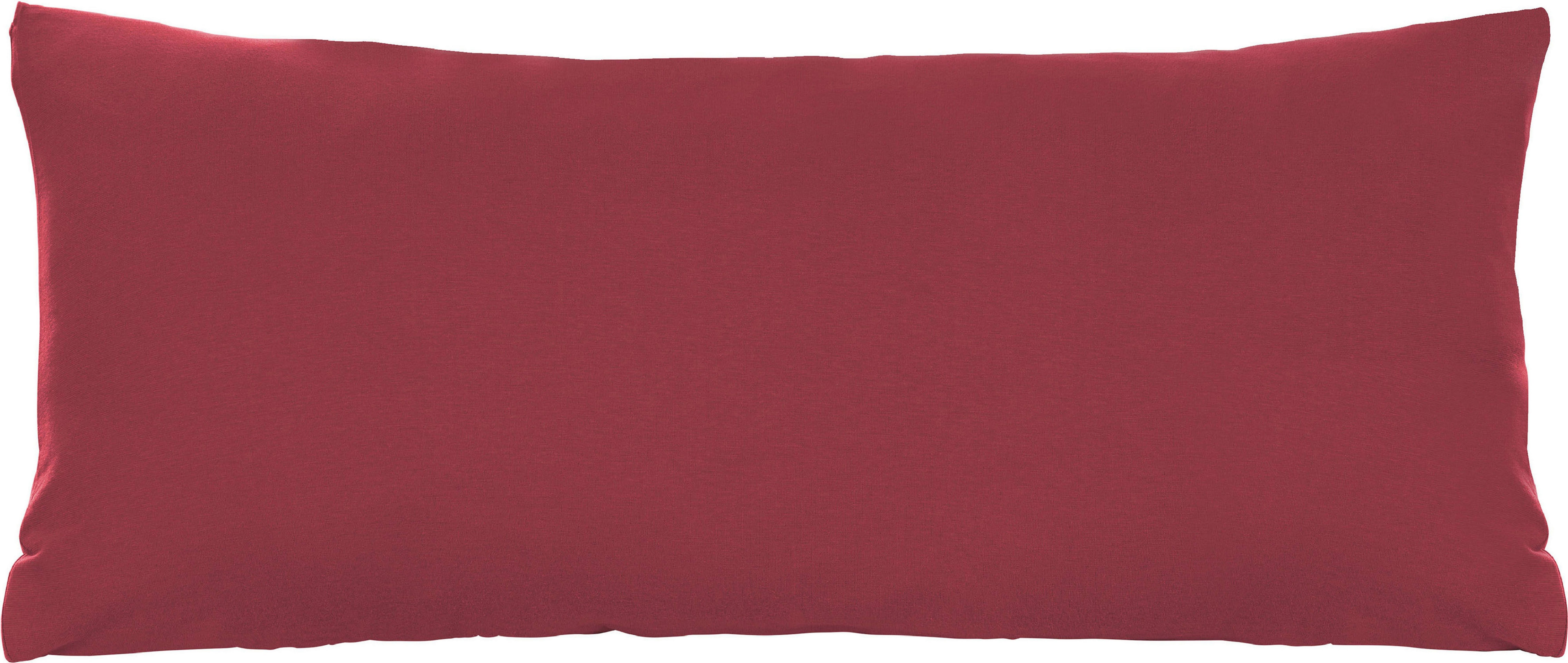 Biberna Kissenbezug Michi Feinjersey mit Reißverschluss, (2 Stück), verschiedene Größen, Feinjersey Kissenhülle aus 100% Baumwolle – Bild 4 von 5