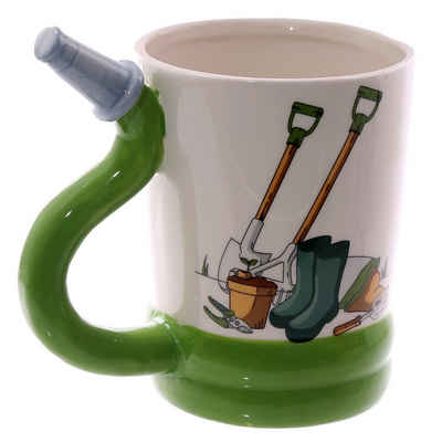 Puckator Tasse Garten Werkzeug Tasse, 100% Keramik