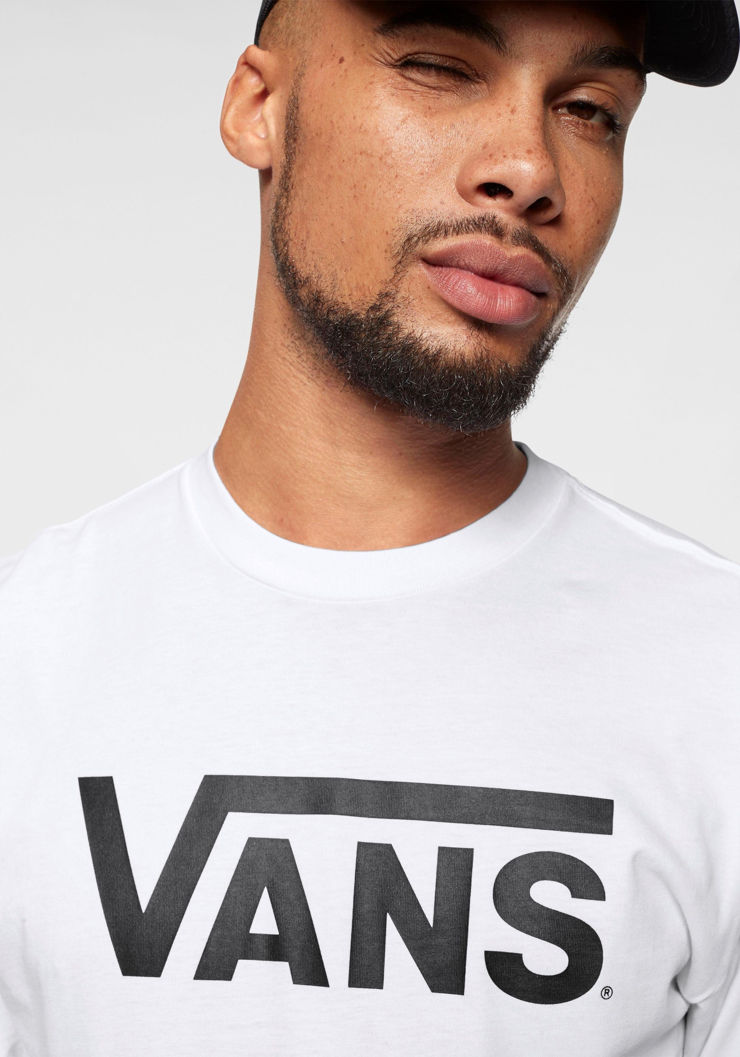 Vans Langarmshirt VANS CLASSIC LS mit großem Logoprint