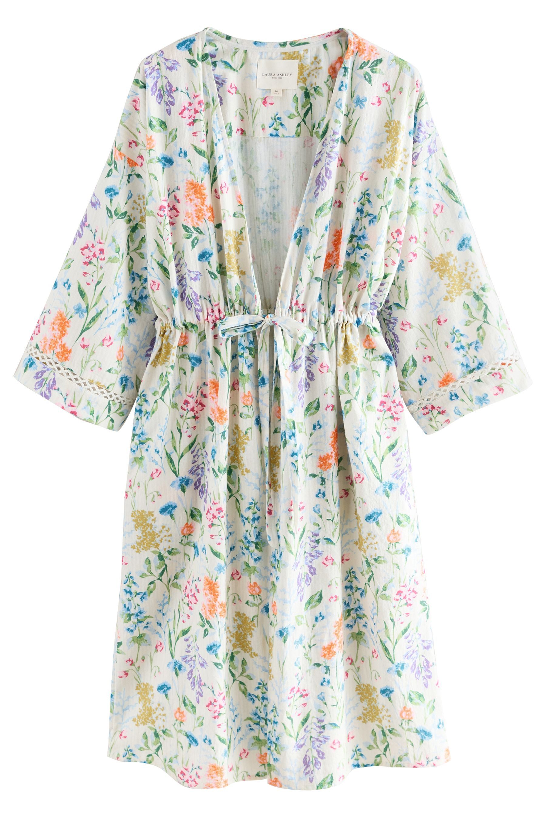 LAURA ASHLEY Damenbademantel Laura Ashley Leicher Bademantel aus Seersucker günstig online kaufen