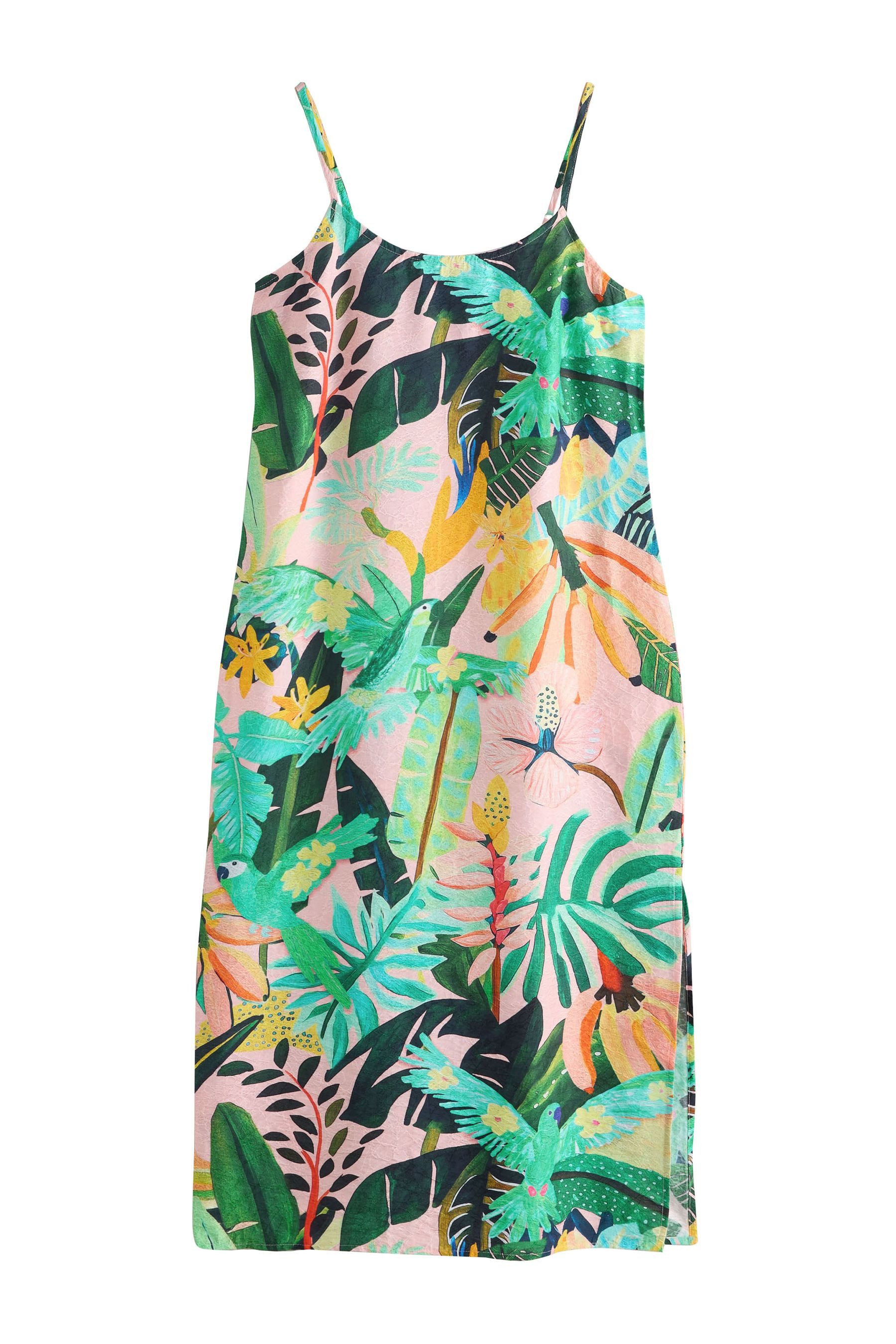 Next Midikleid Verschlussloses Midi-Sommerkleid (1-tlg)