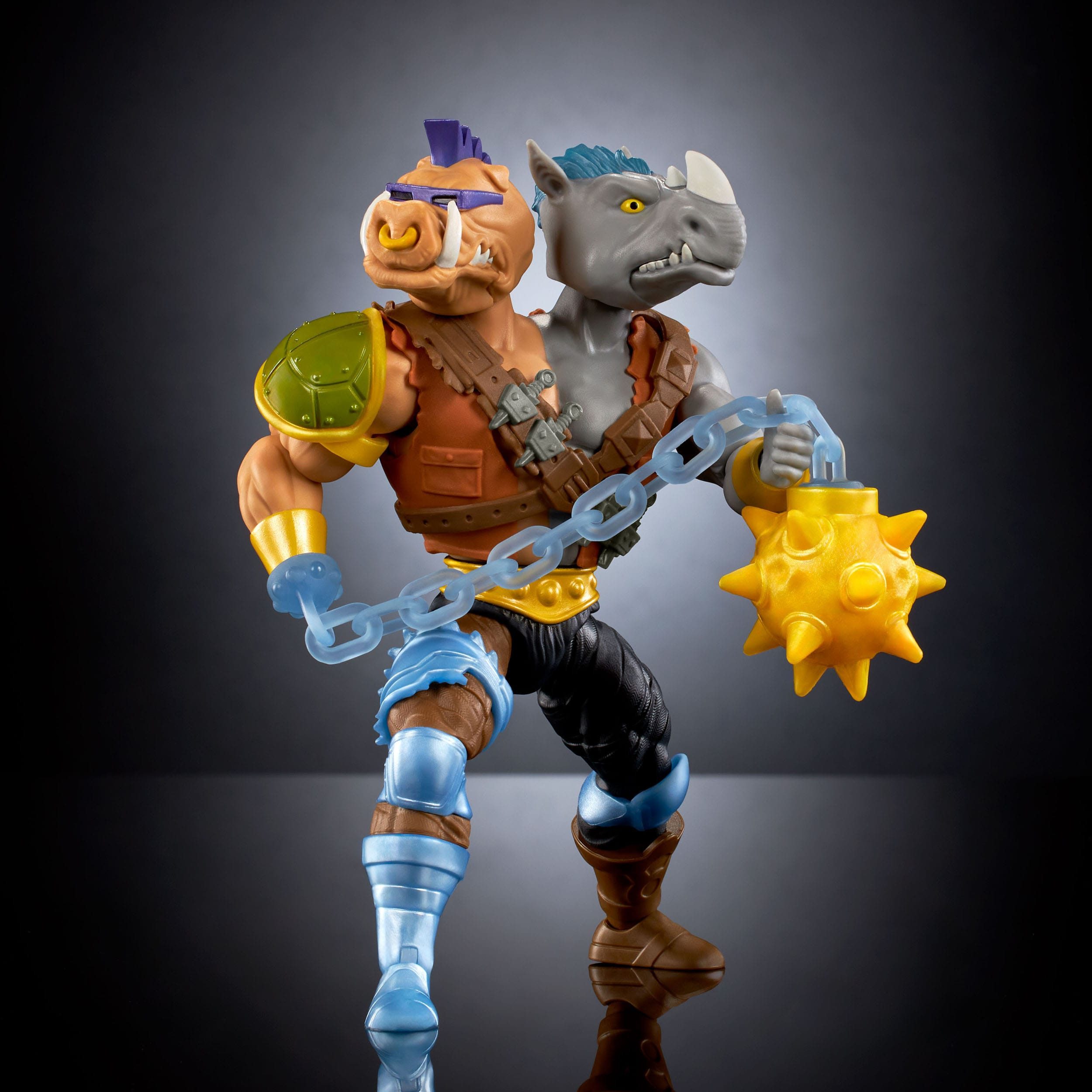 Mattel® Actionfigur Turtles of Grayskull - MotU & TMNT 14cm Figur, 14 cm große Deluxe Figur mit Zubehör