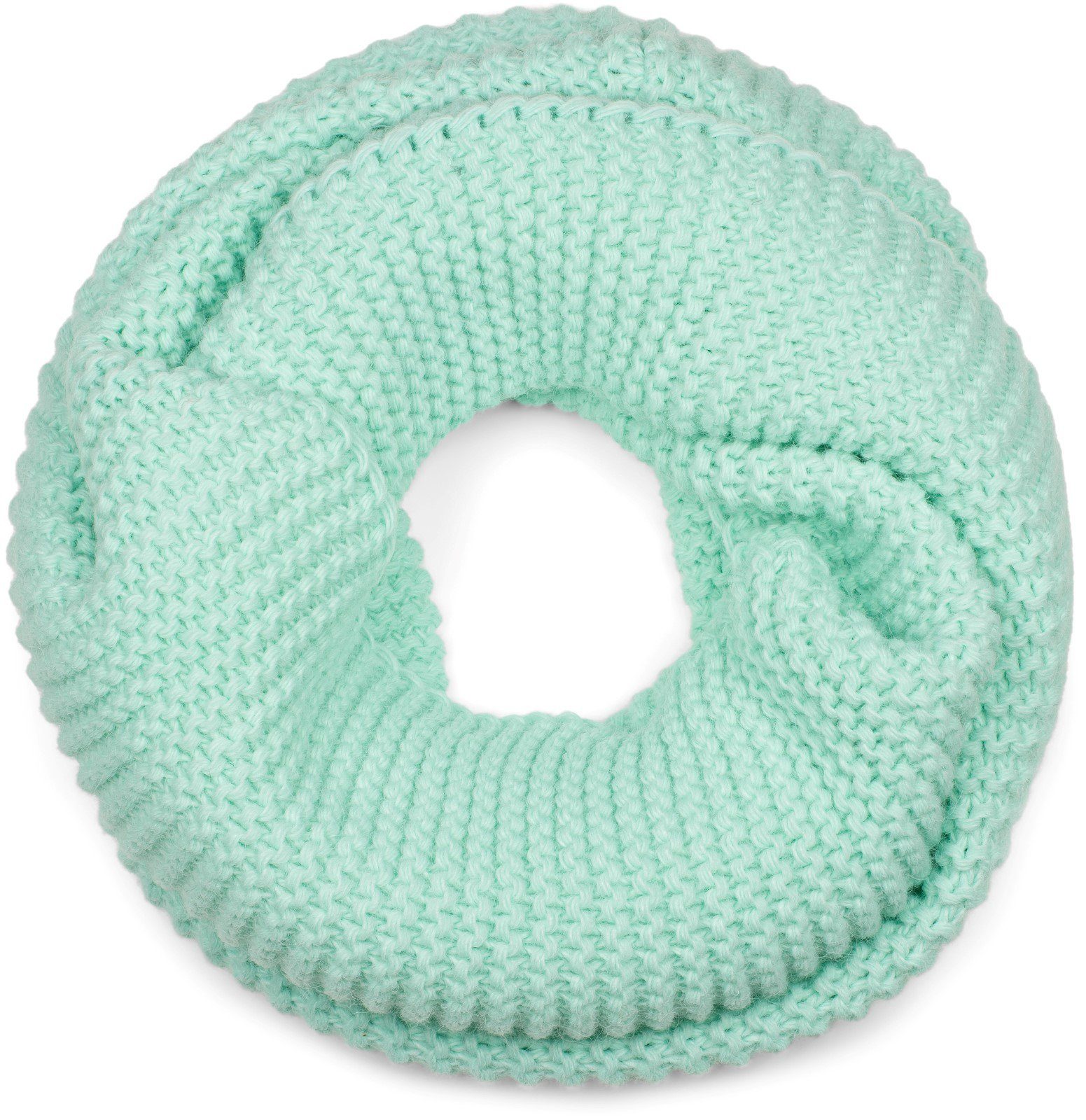 styleBREAKER Strickschal Strick Loop Linksstrick, (1-St)