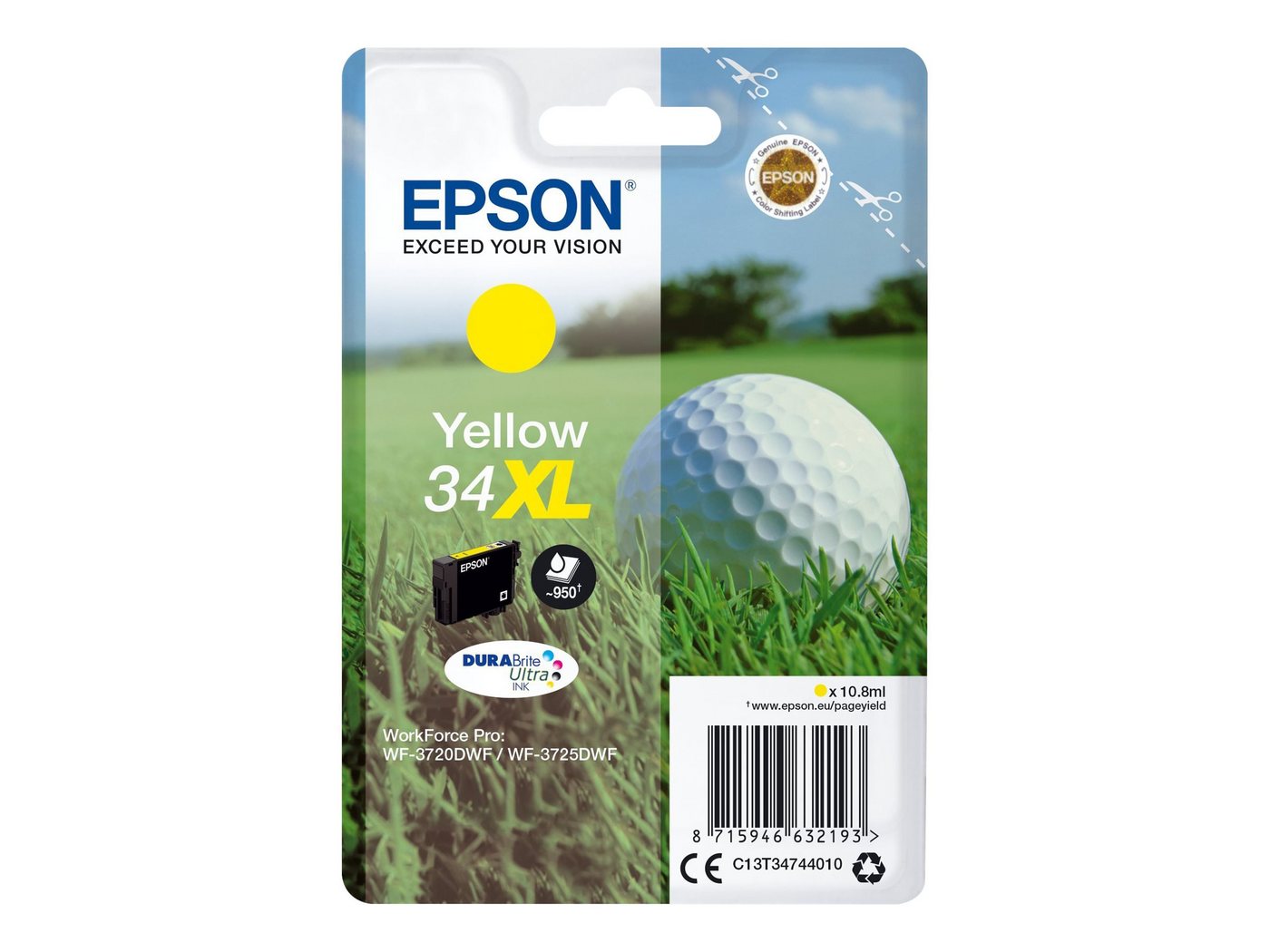 Thumbnail - Epson EPSON 34 Gelb Tintenpatrone Tintenpatrone