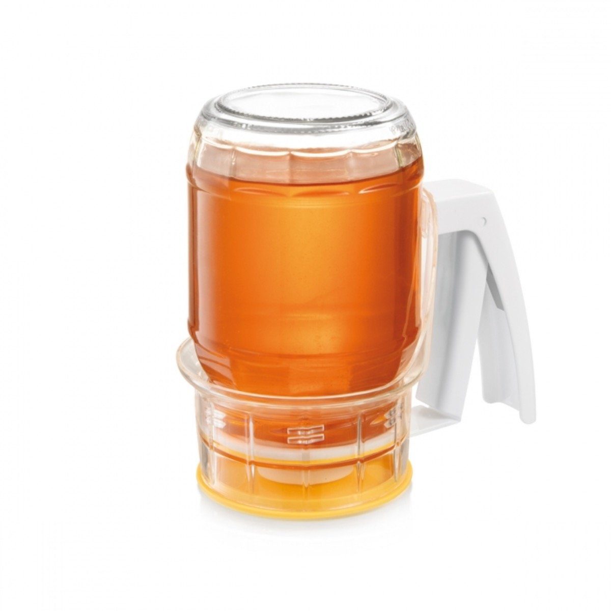 Tescoma Küchensieb Honigpumpe Honigdosierer Honigspender, Kunststoff, (1-St), Bequeme und genaue Dosierung, Hygienische Lagerung