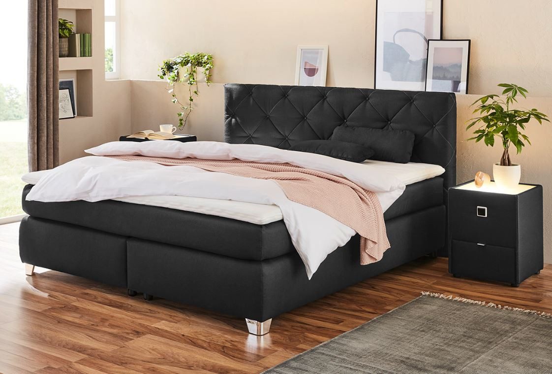 Jockenhöfer Gruppe Boxspringbett Finja, mit Topper günstig online kaufen