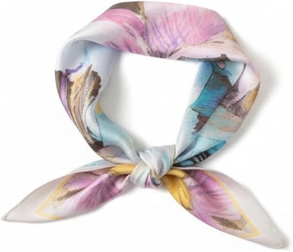 LK Trend & Style Modetuch Quadratisches Tuch 70x70 Seideneffekt, Seidenopti günstig online kaufen